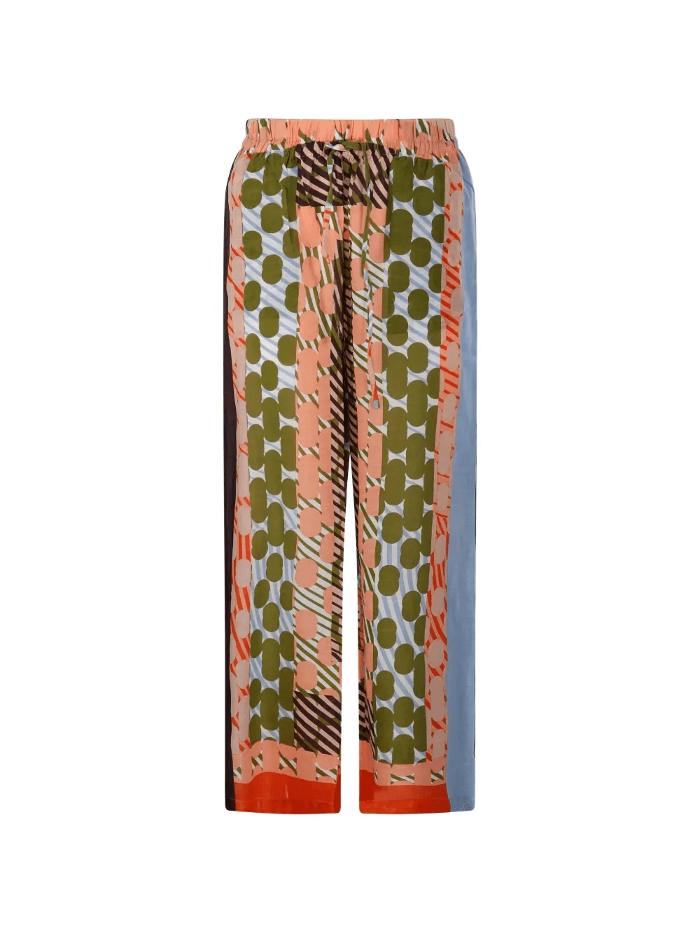 Max Pollen abstract-print trousers - Image 1