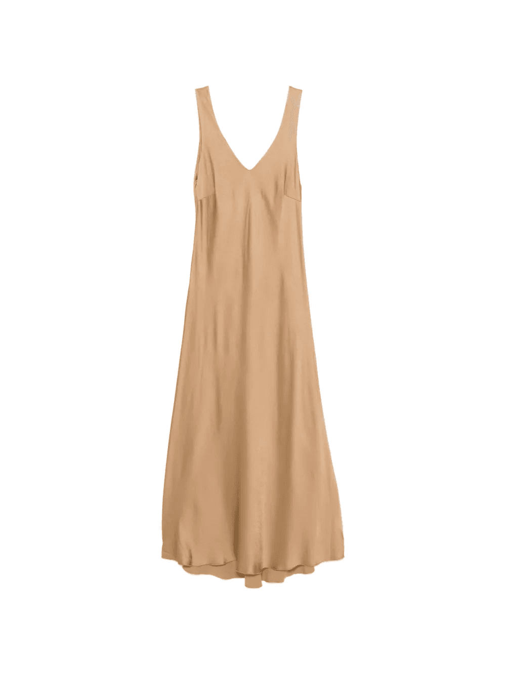 V-neck midi dress - Image 1