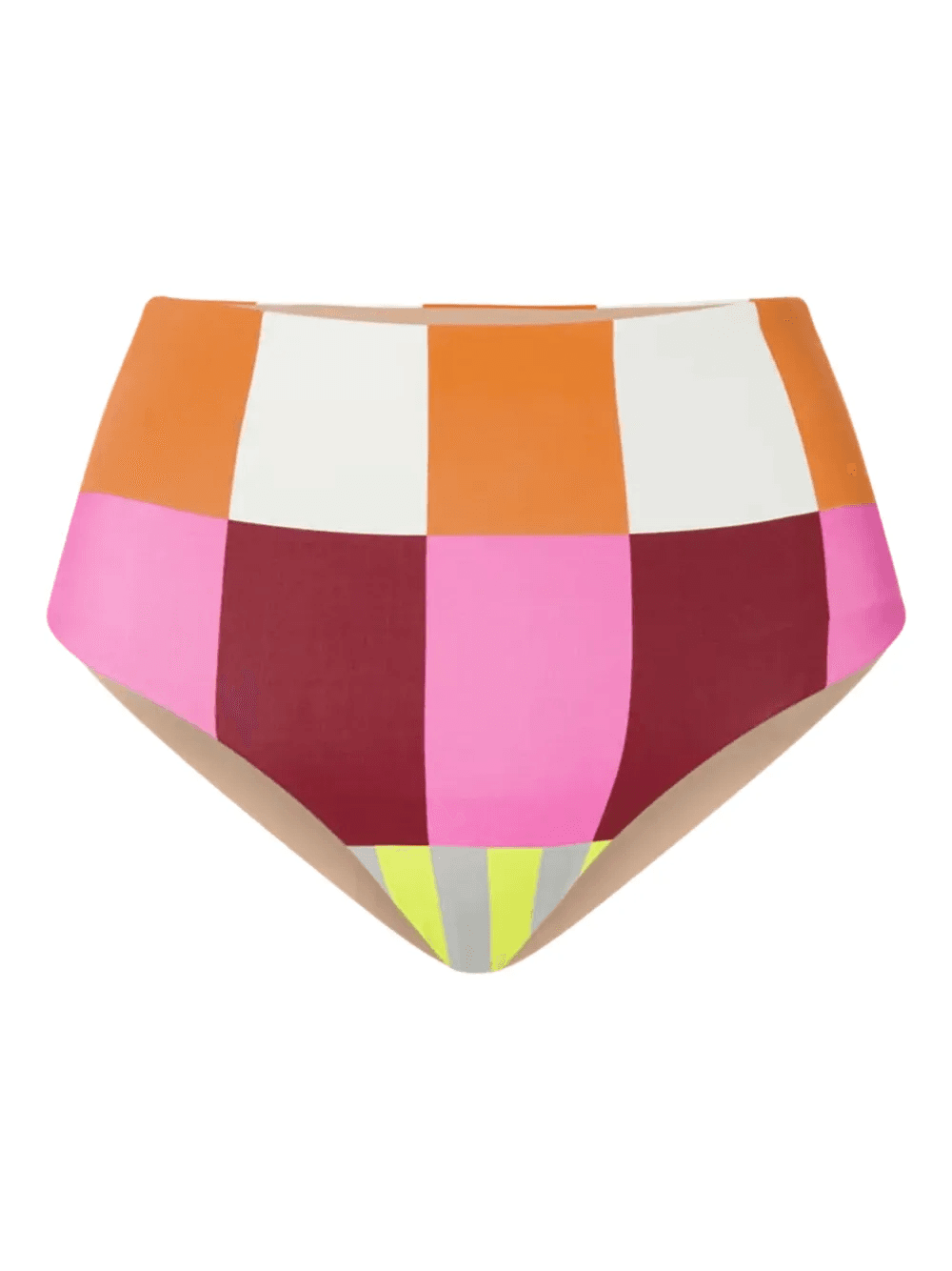 Elisa chequered bikini bottom - Image 1