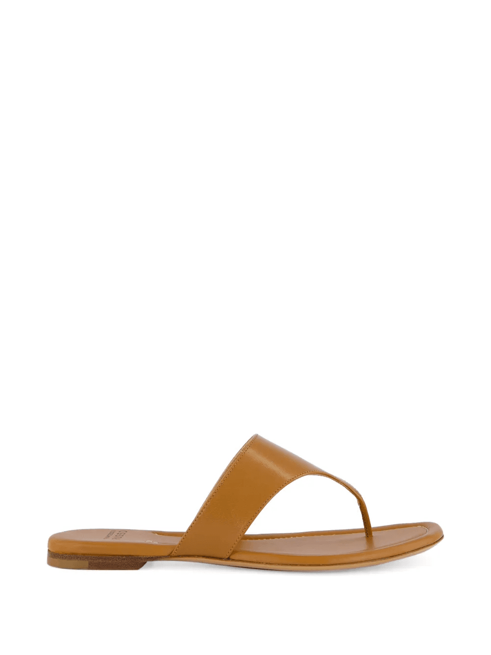 leather flat sandals - Image 1