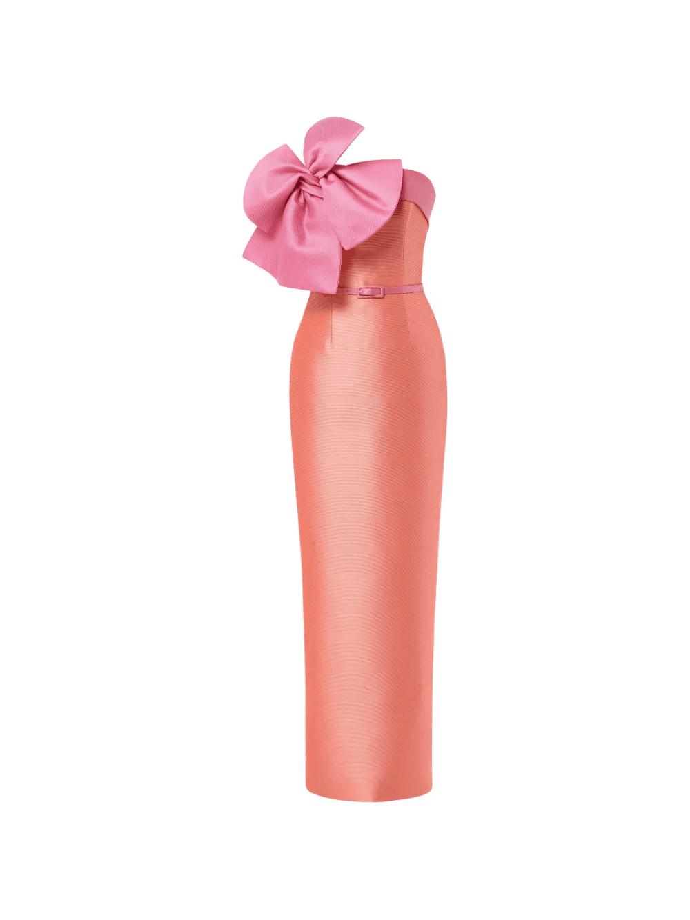bow strapless maxi dress - Image 1