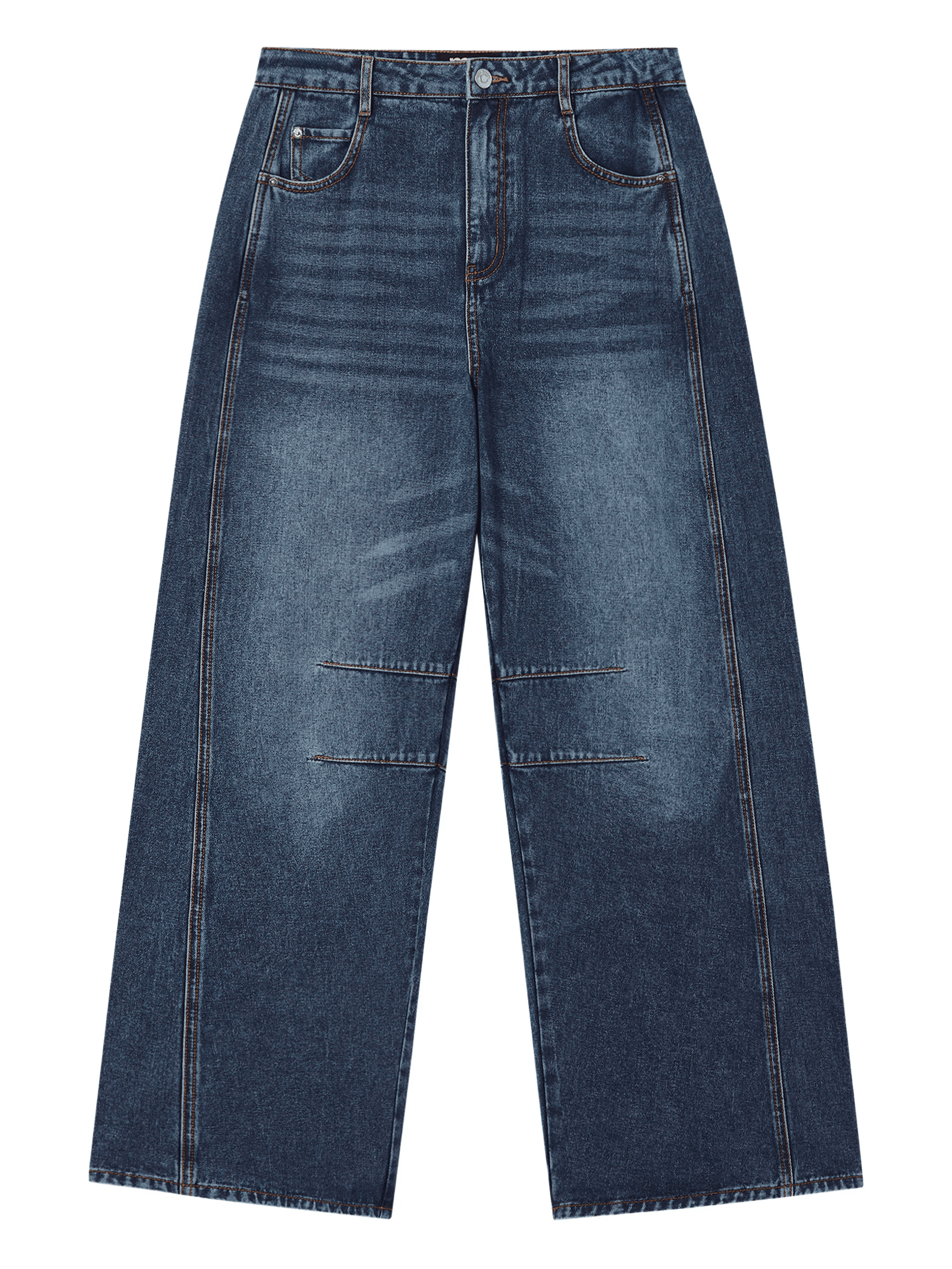 panelled jeans - Image 1