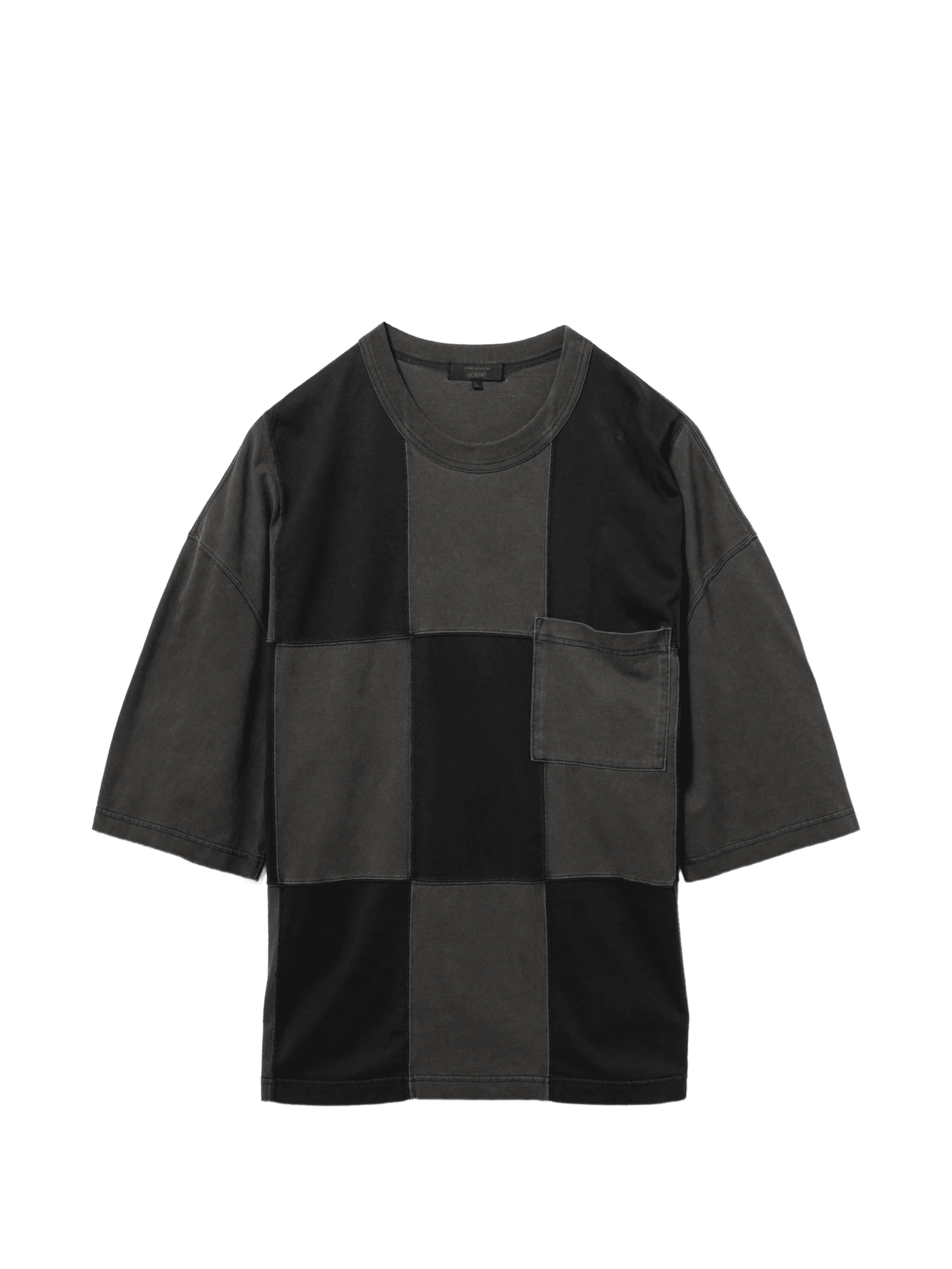 checked T-shirt - Image 1