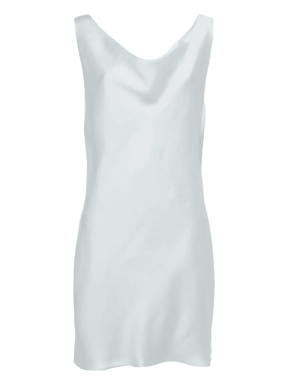 pre-owned satin mini dress - Image 1