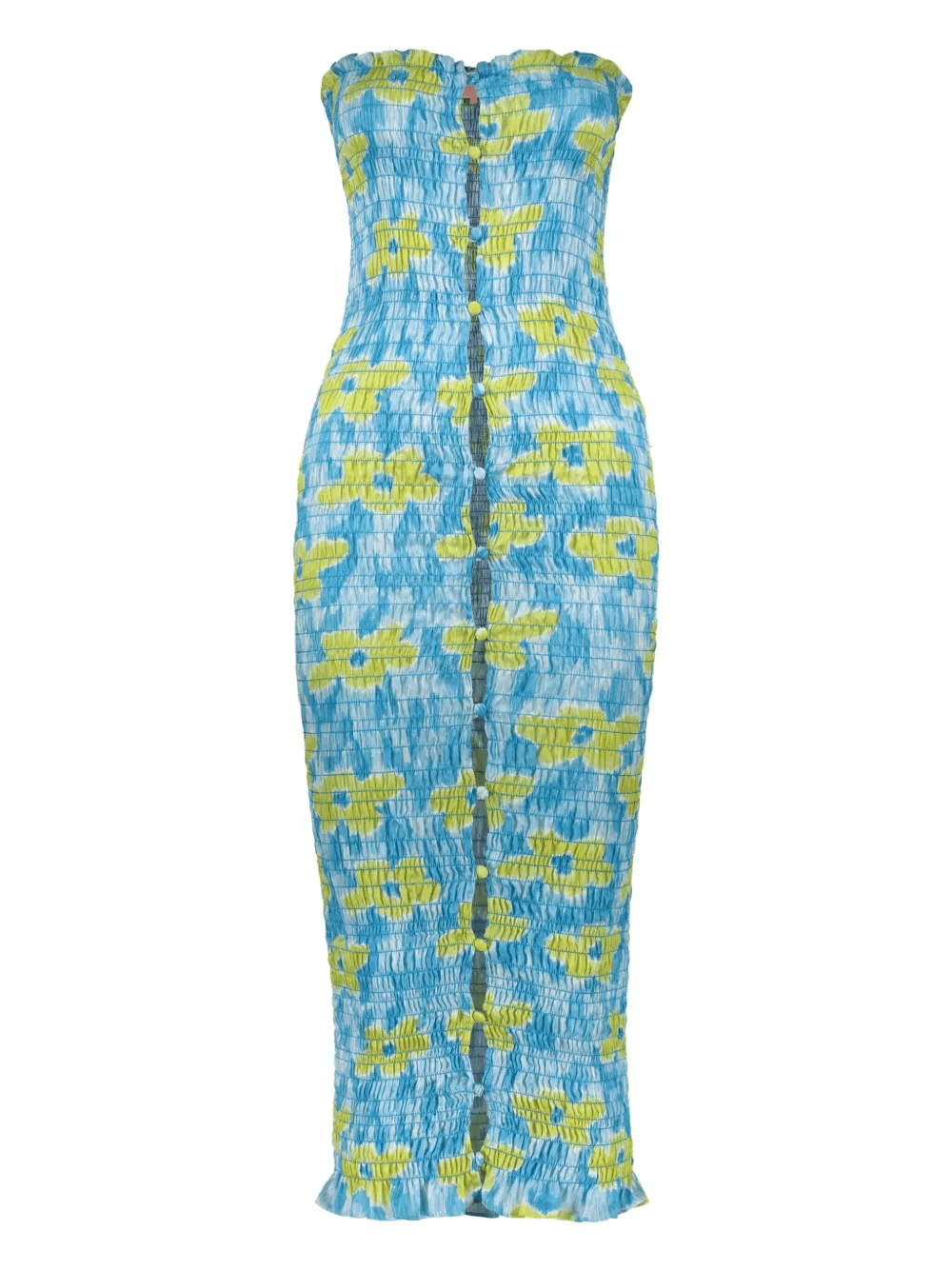 floral-print midi dress - Image 1