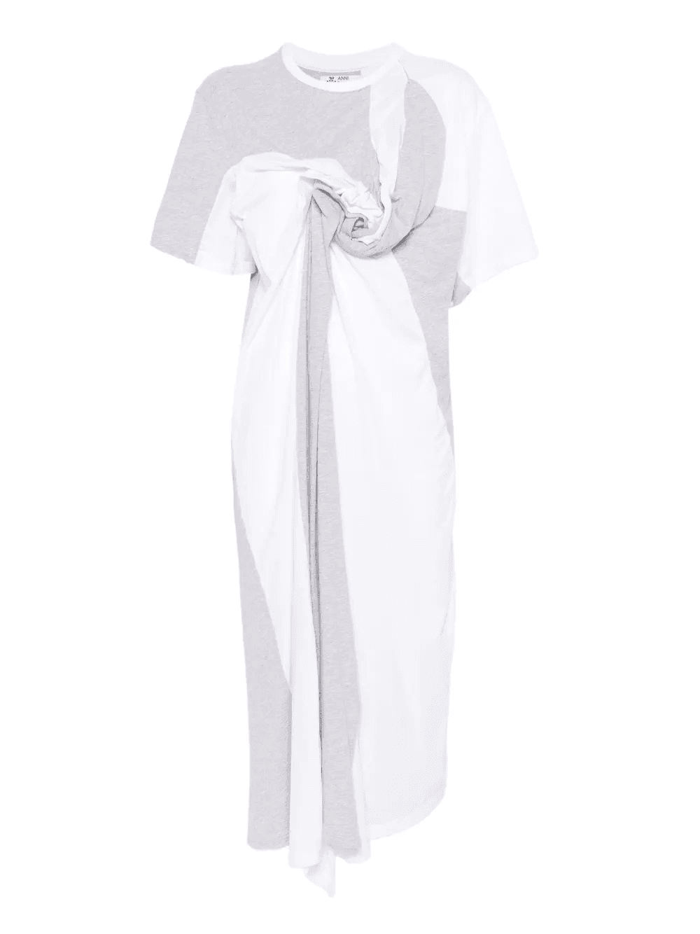 rose-detail T-shirt dress - Image 1