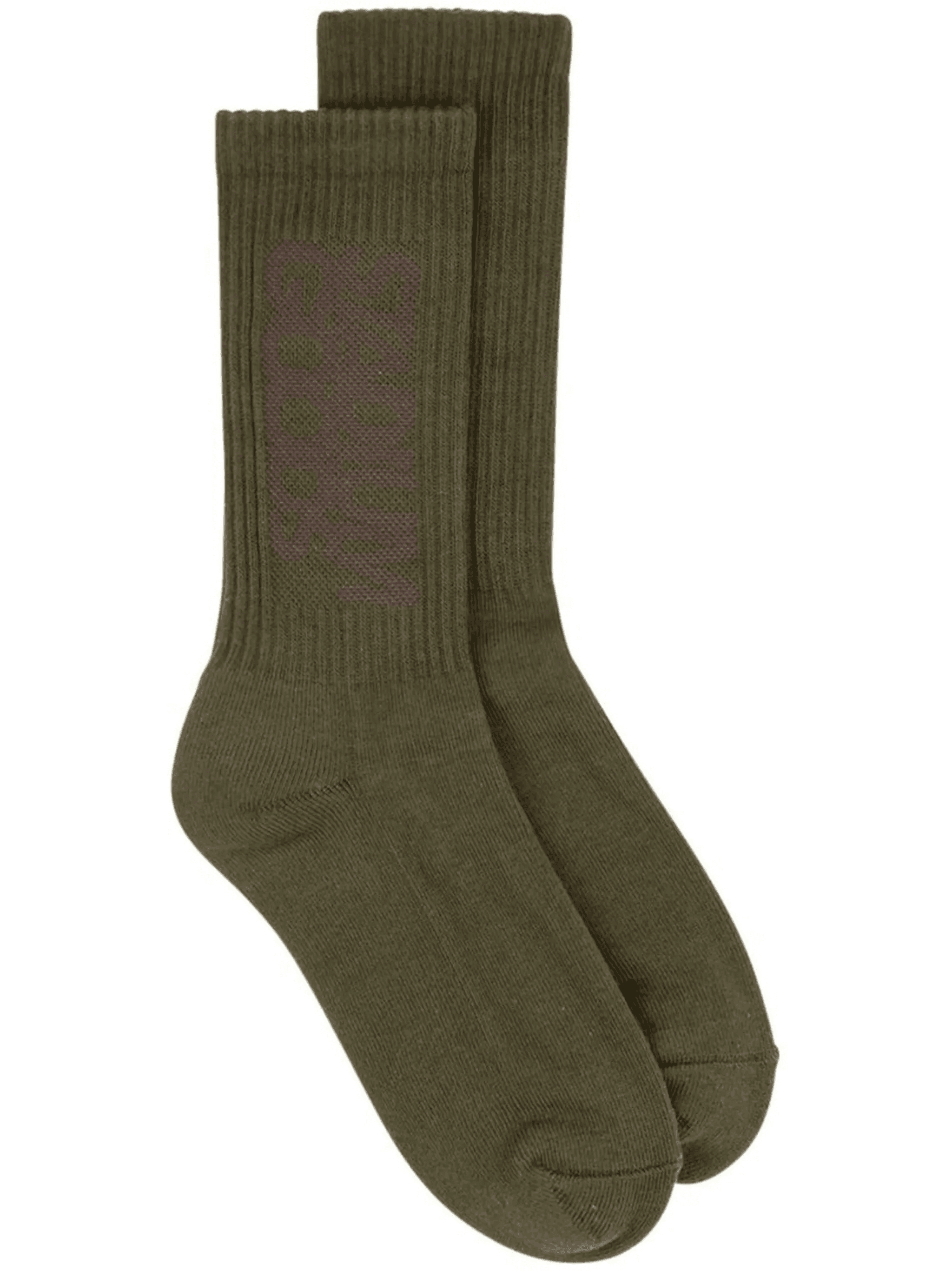 ribbed logo "Forest" socks - Image 1