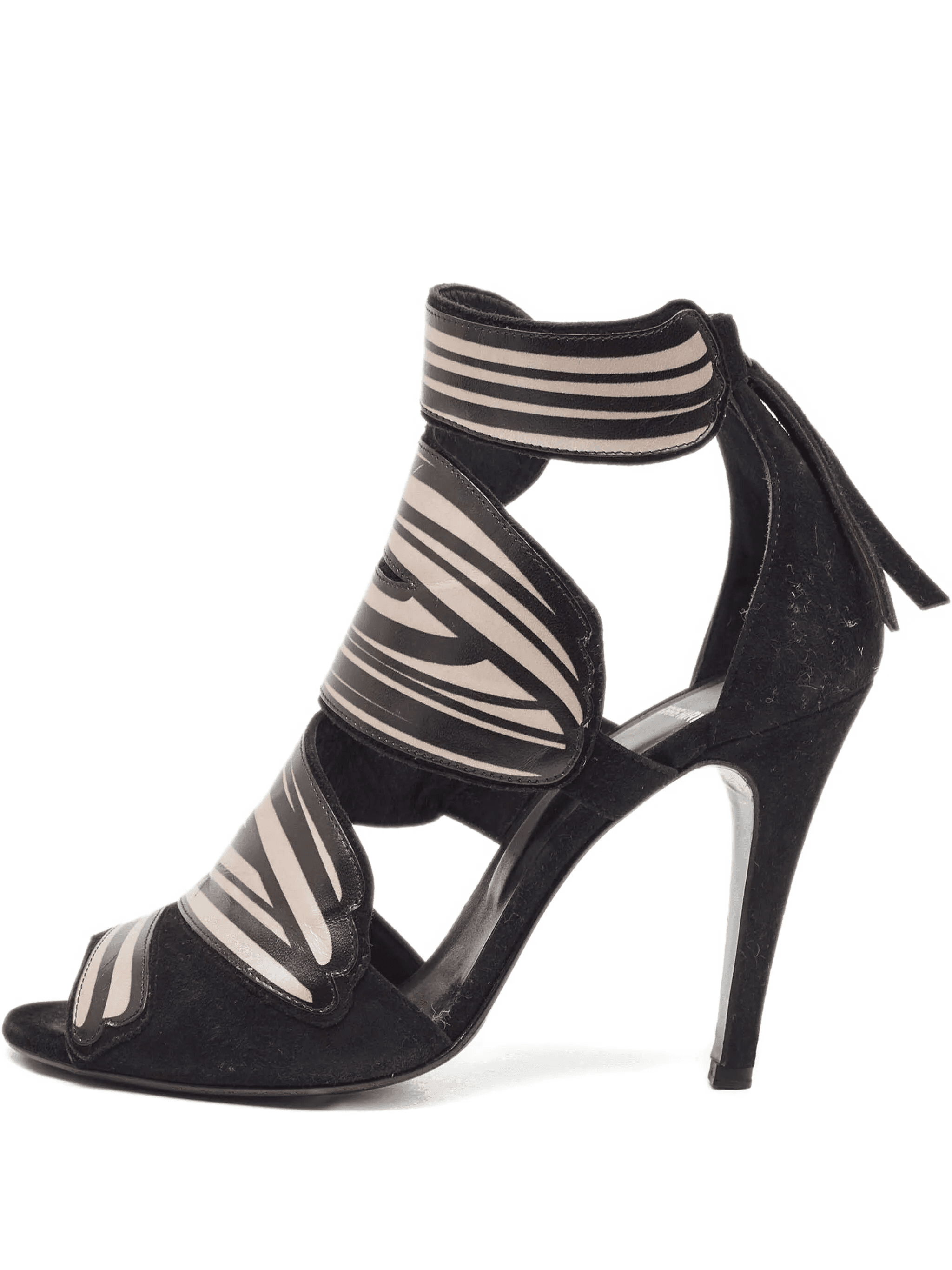 Pre-owned 115mm swirl cutouts sandals - Image 1