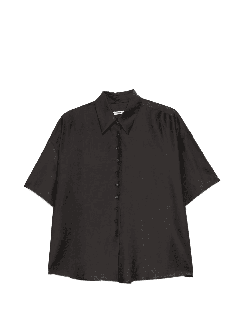 short-sleeve button-up top - Image 1
