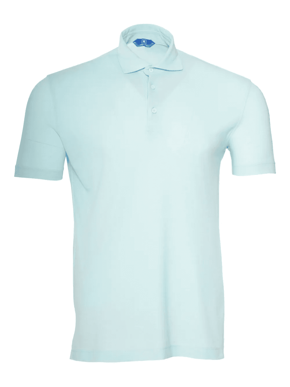 Kired POSI quarter-button cotton polo shirt - Image 1