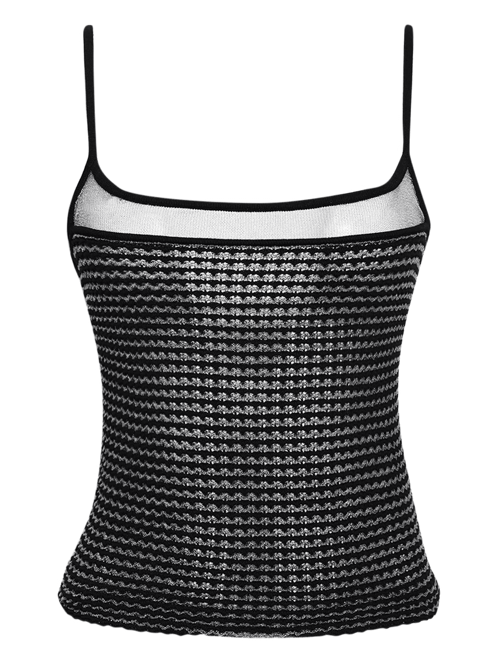 knitted tank top - Image 1