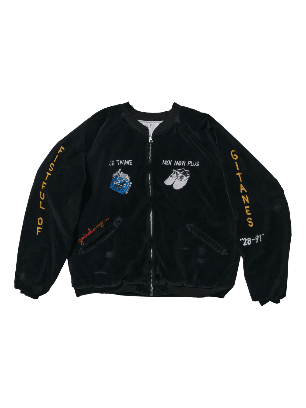 welt-pockets bomber jacket - Image 1