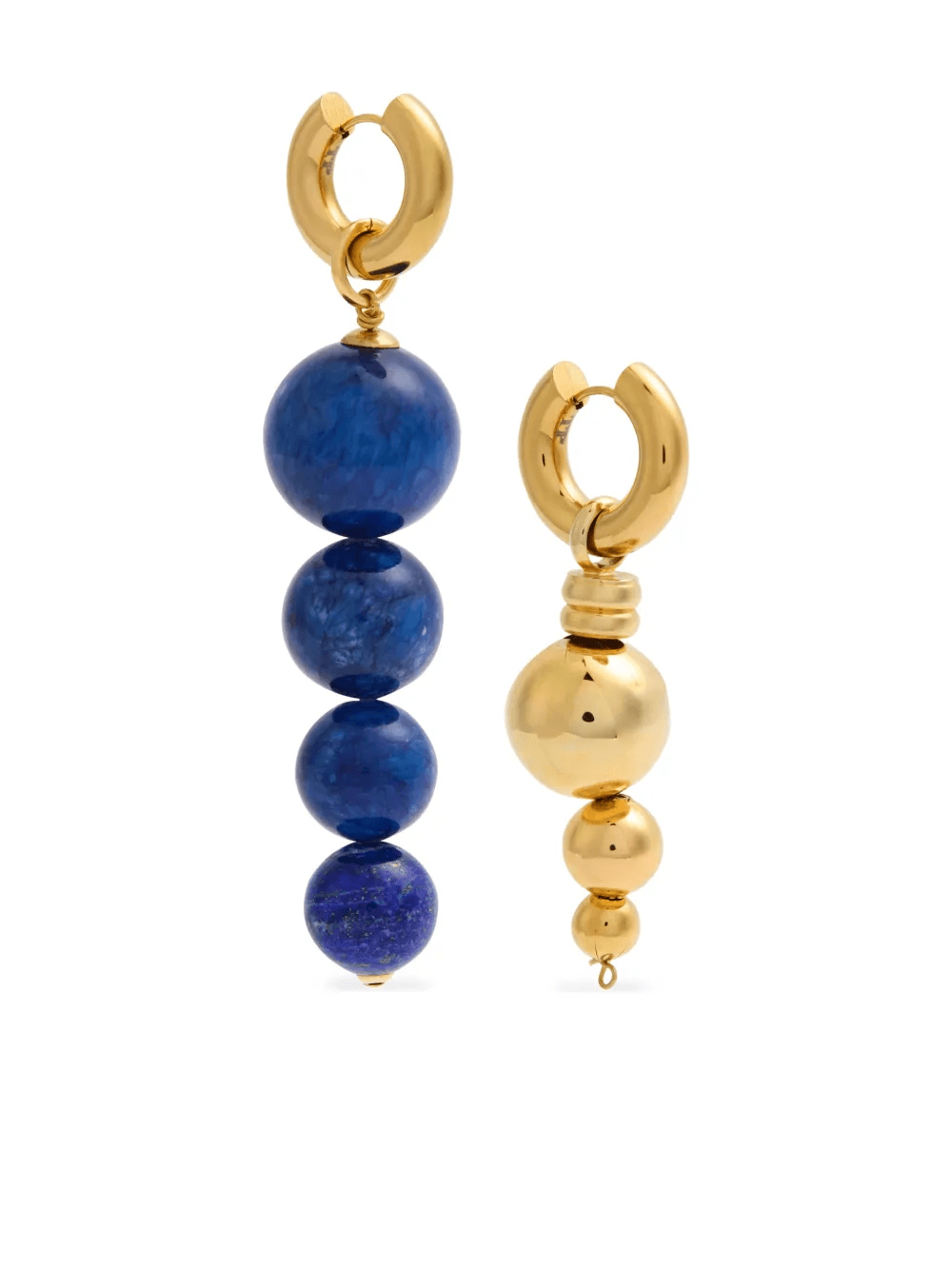 asymmetric hoop earrings - Image 1