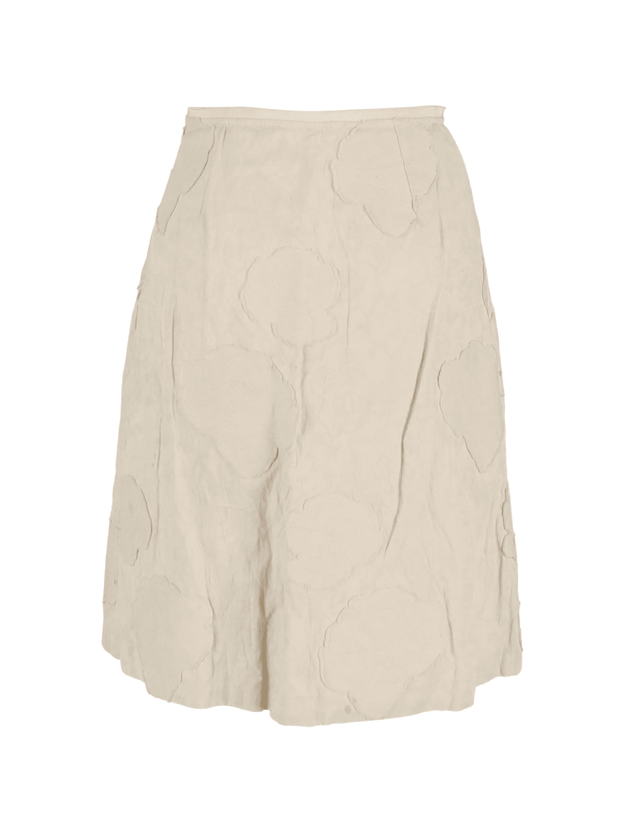 patchwork a-line midi skirt - Image 1