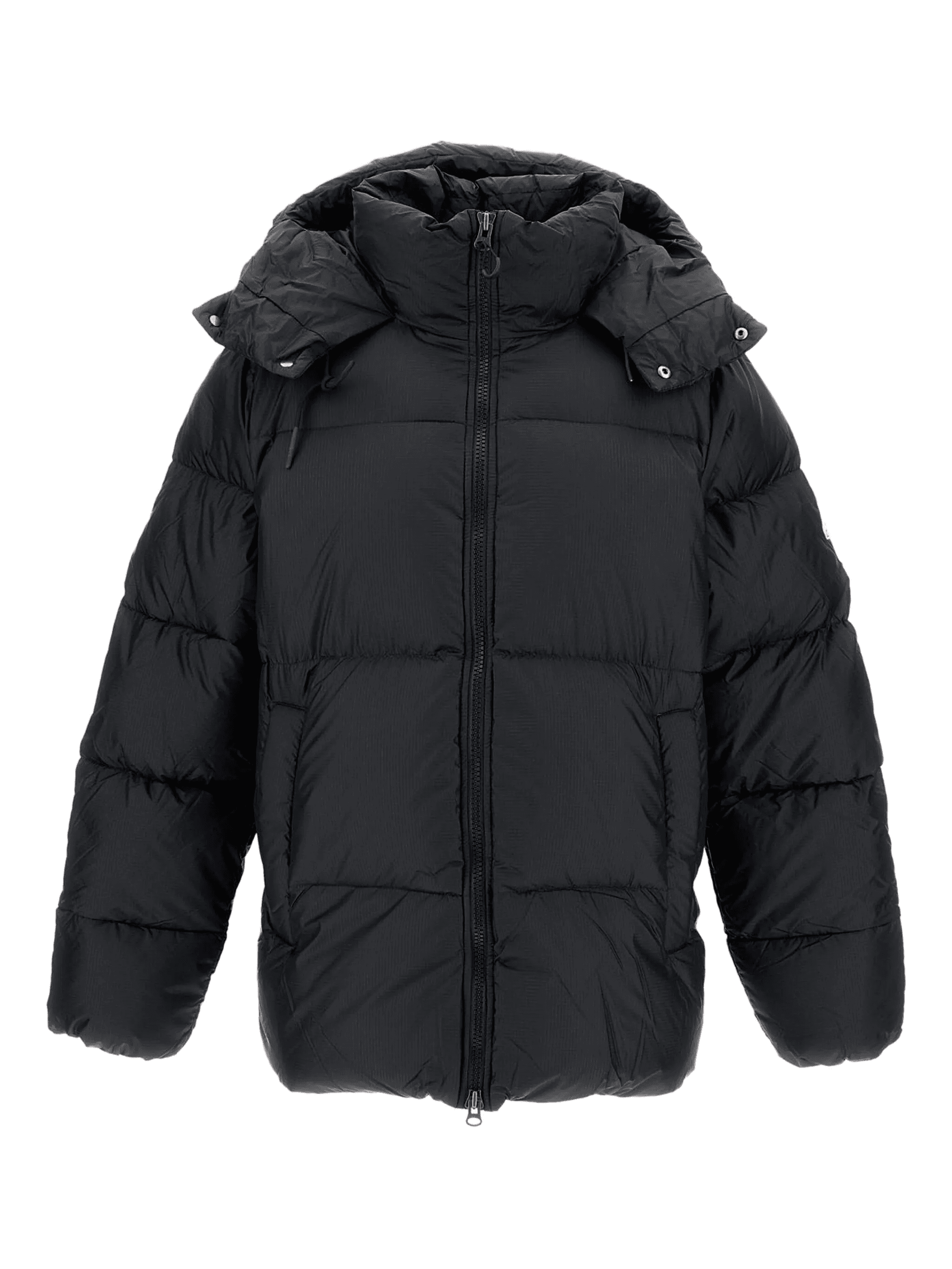 zip-fastening padded coat - Image 1