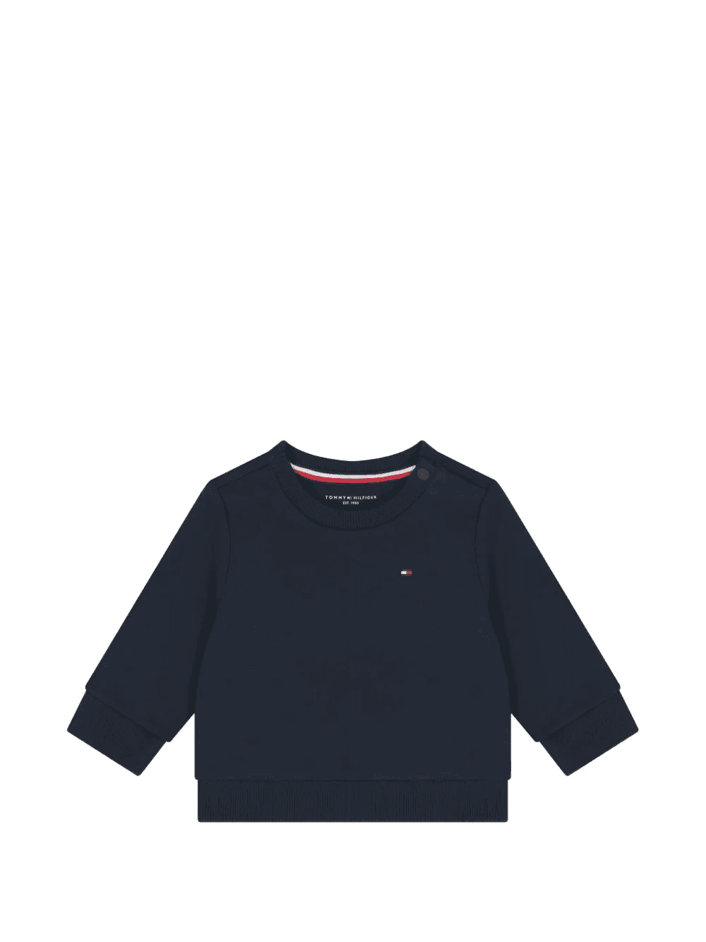 buttoned logo sweater - Image 1
