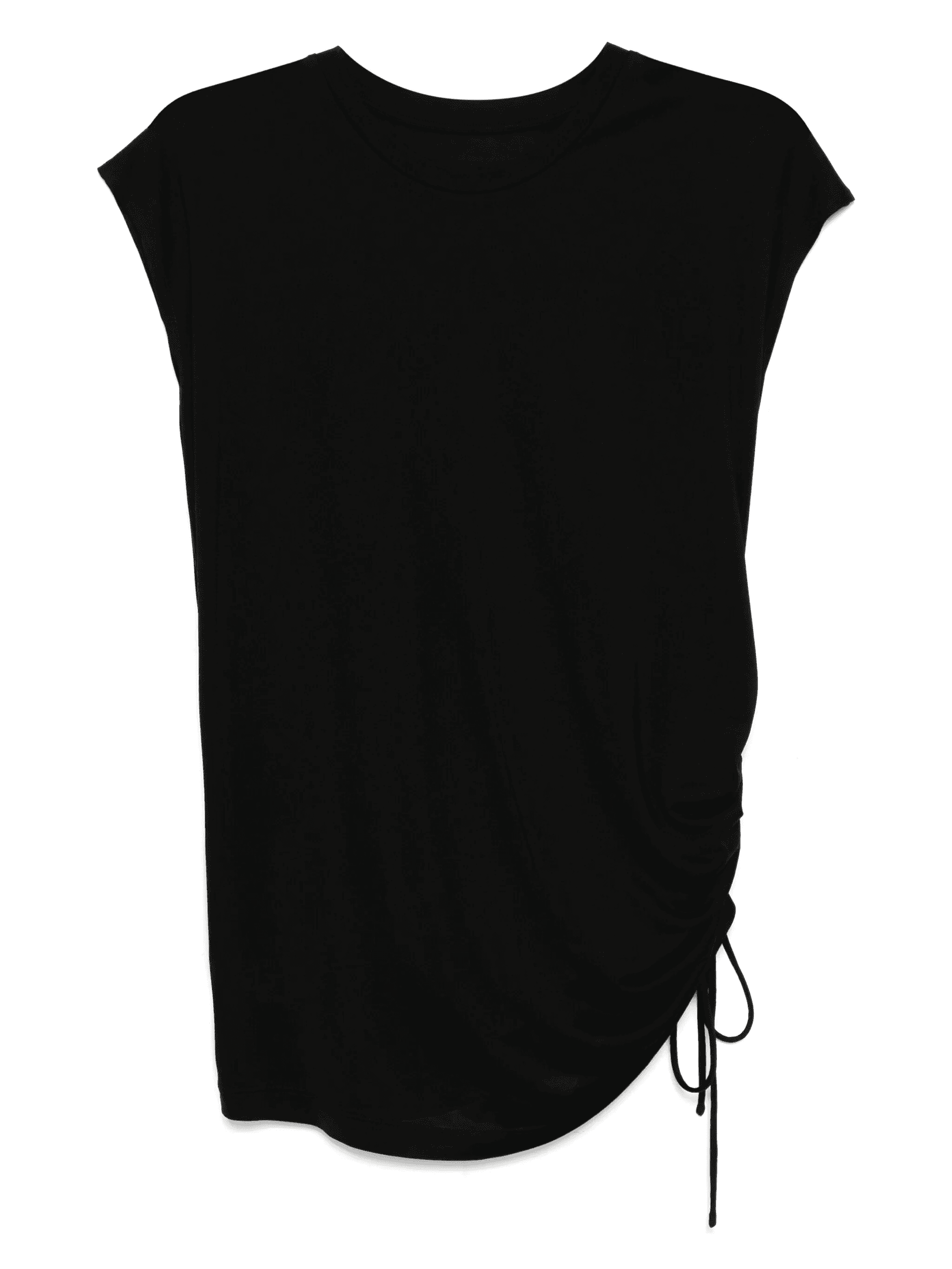 Asymmetric silk vest - Image 1