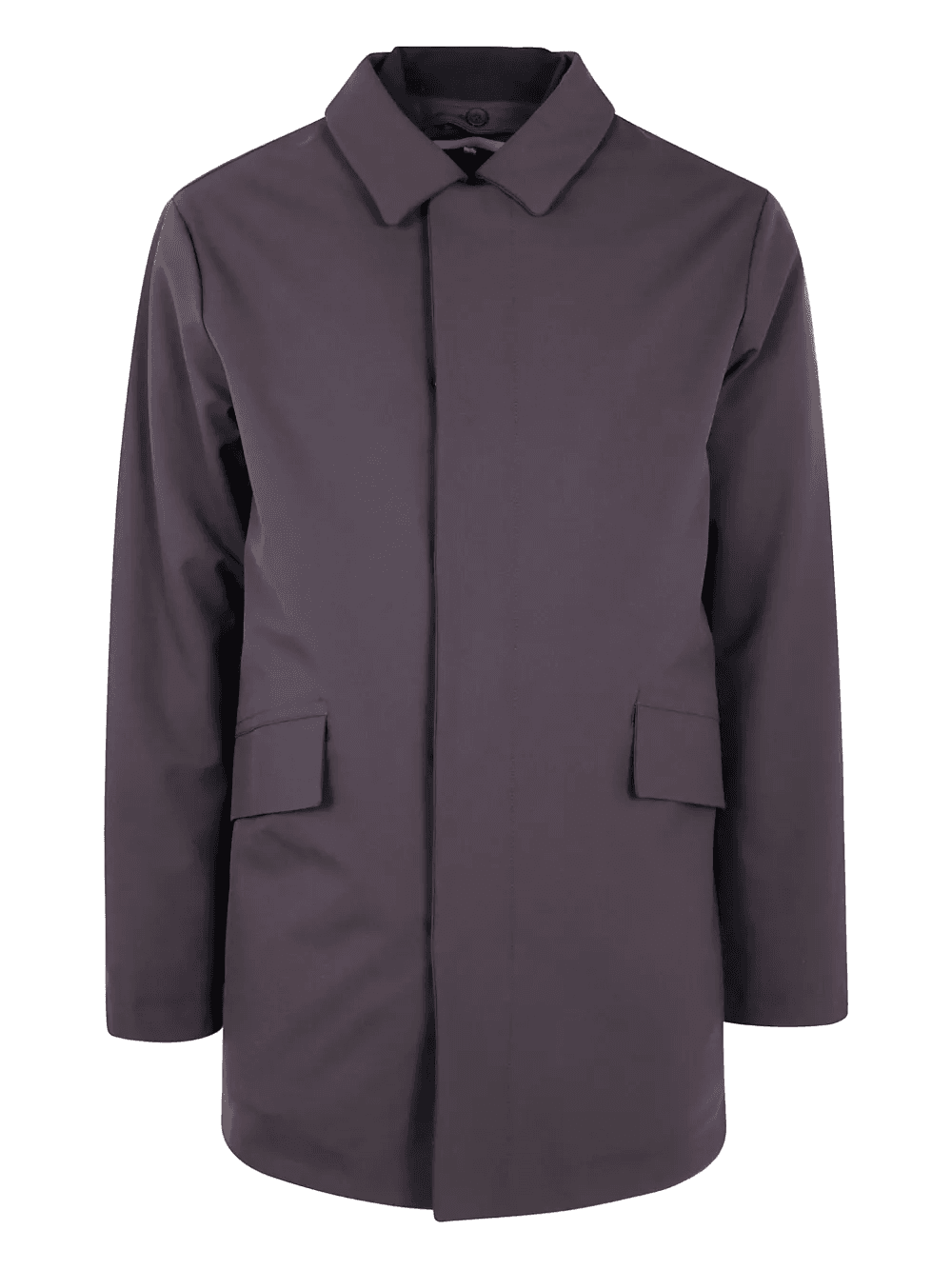 flap-pockets coat - Image 1