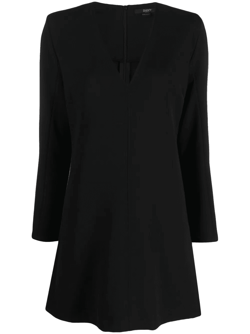 Loguette V-neck minidress - Image 1