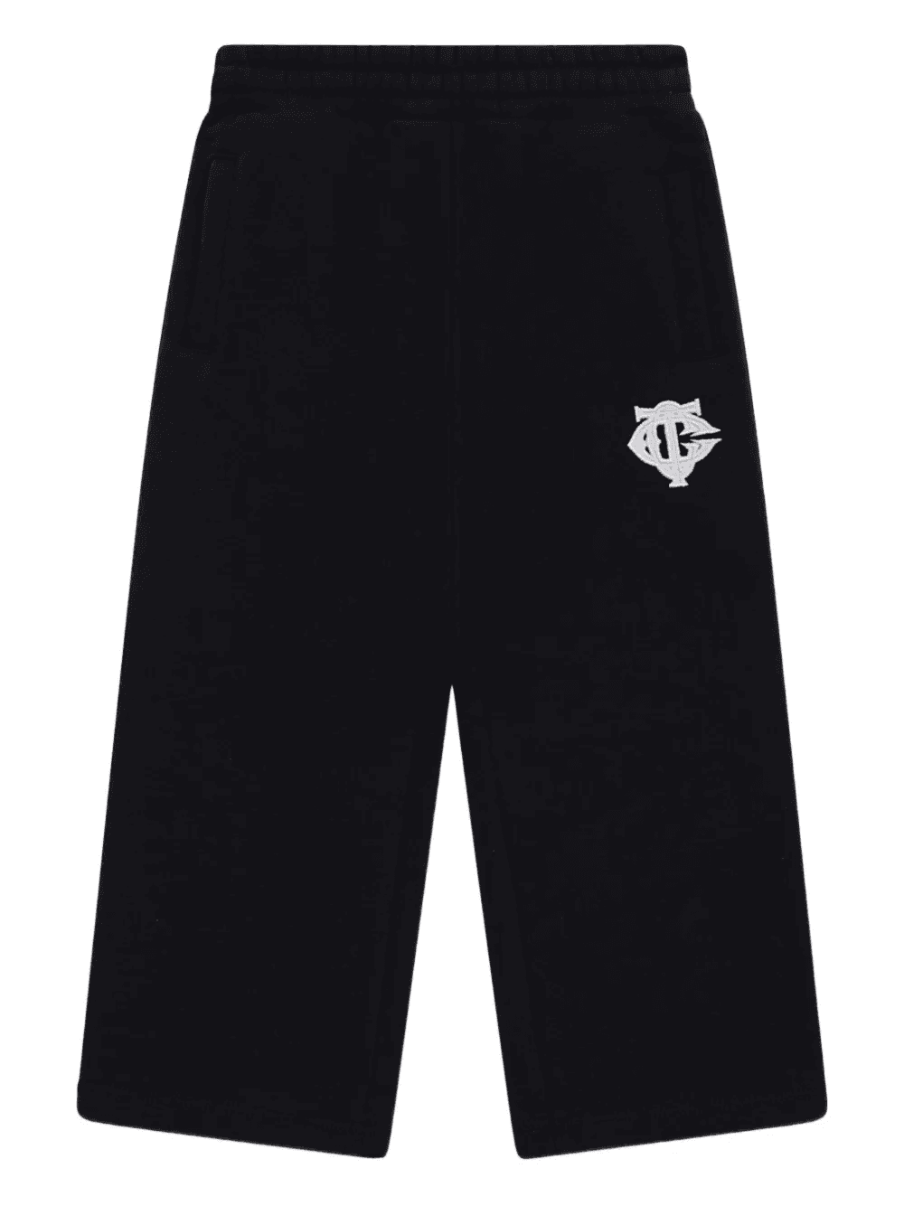 logo-embroidered pocket trousers - Image 1