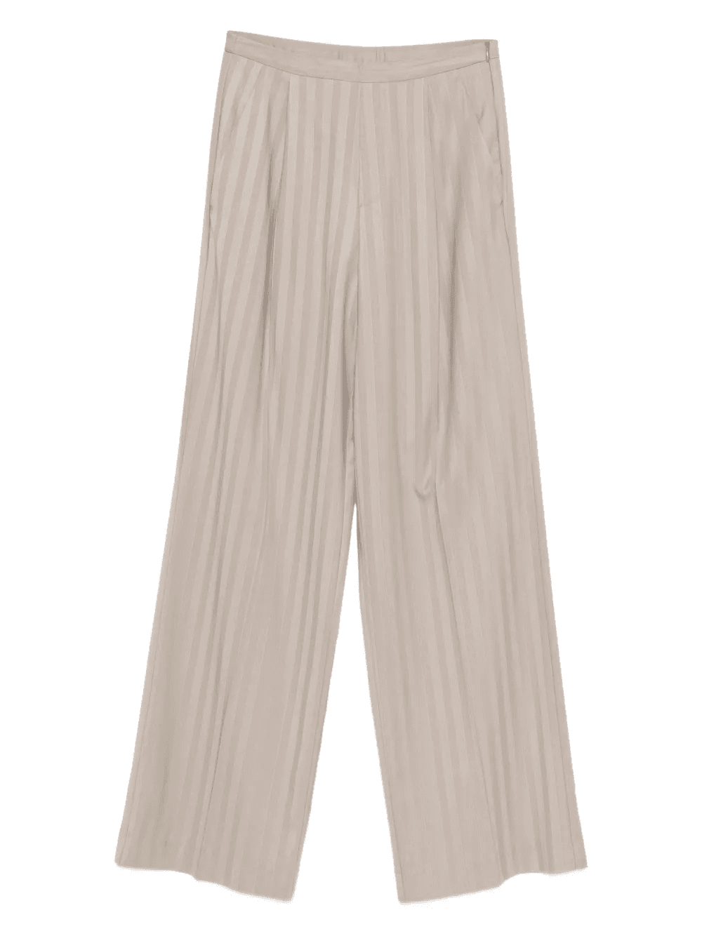 stripe-pattern trousers - Image 1