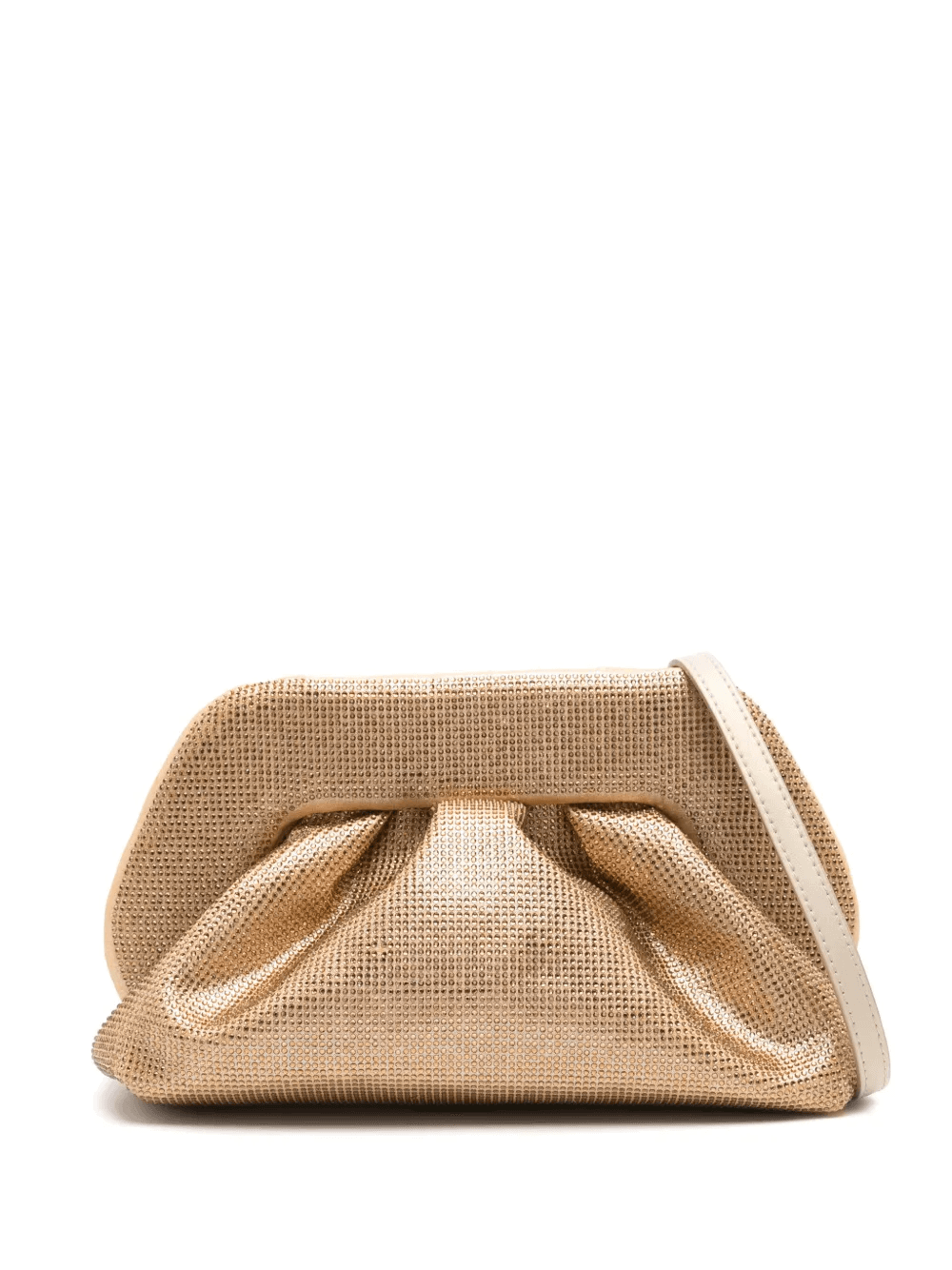 ruched clutch bag - Image 1
