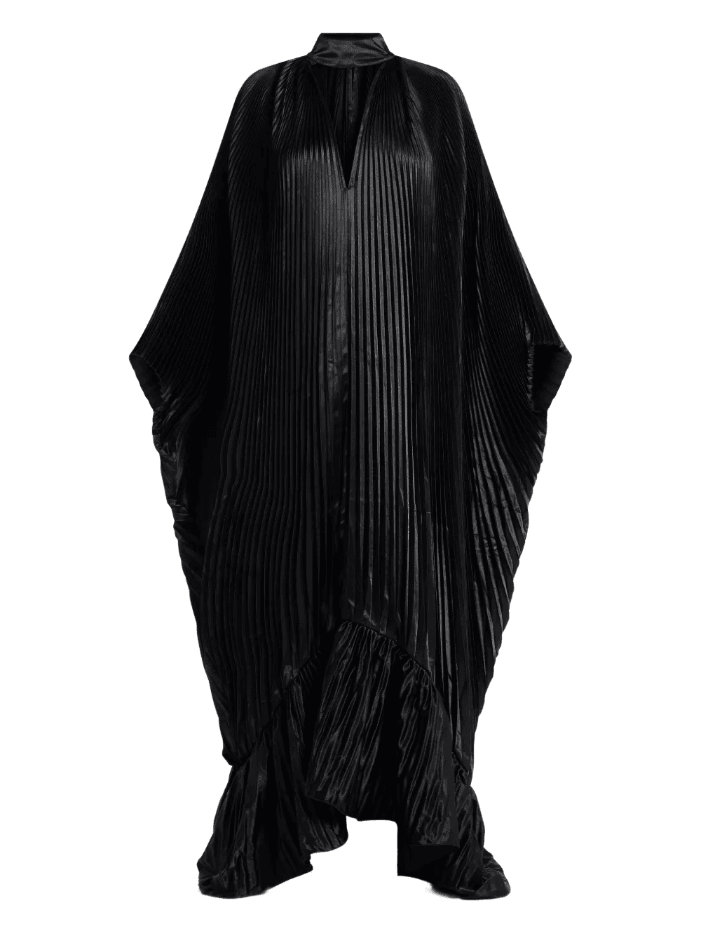 pleated ruffled Empire dress - Image 1