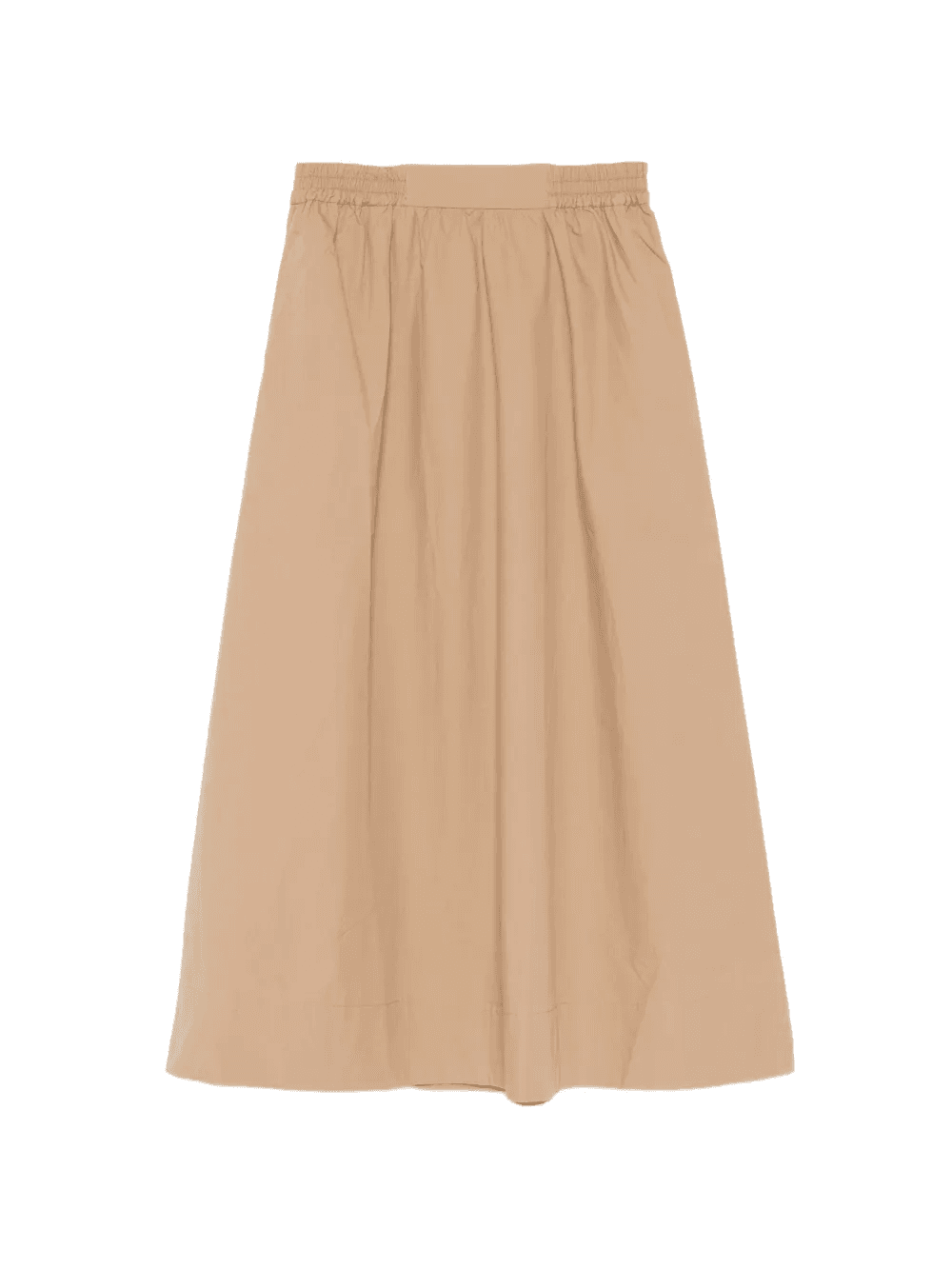 elasticated-waistband midi skirt - Image 1