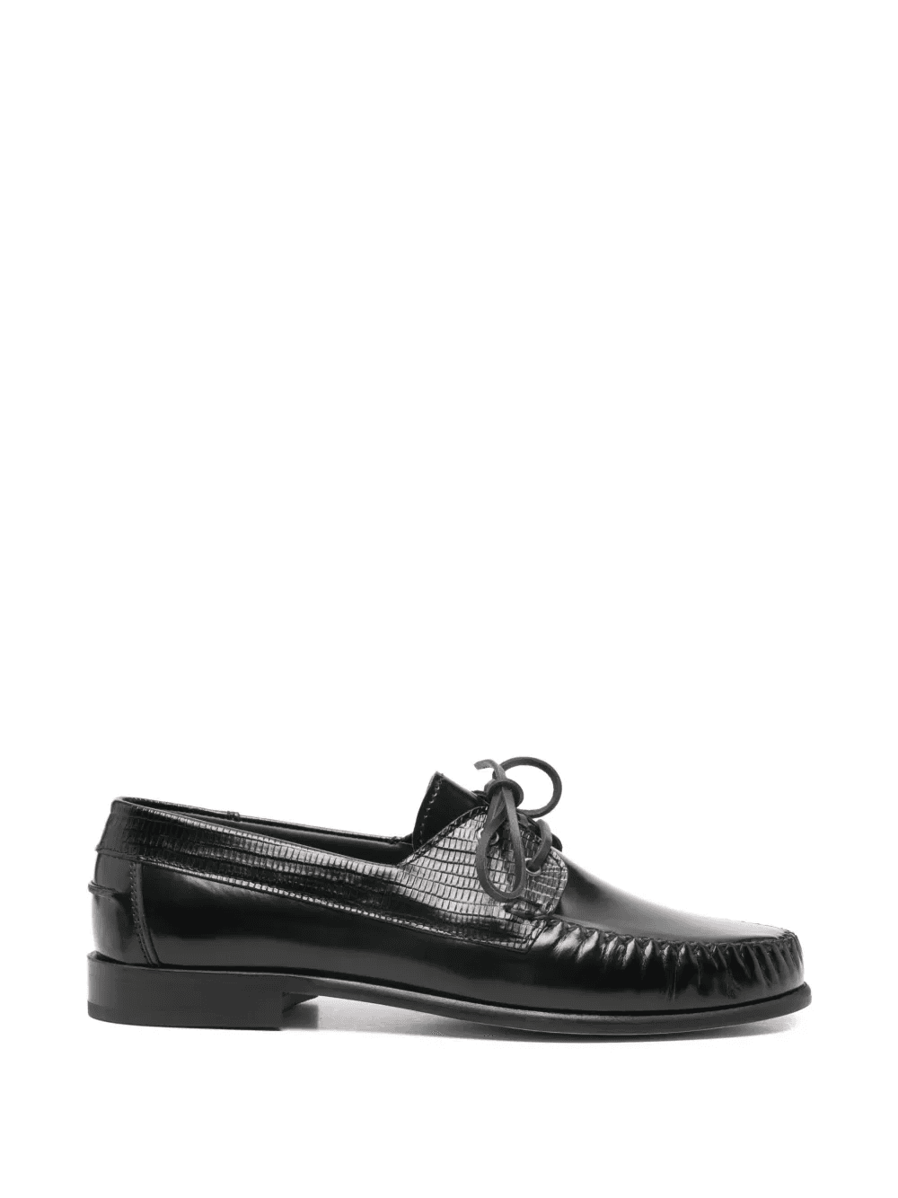Millo two-tone lace-up boat shoes - Image 1