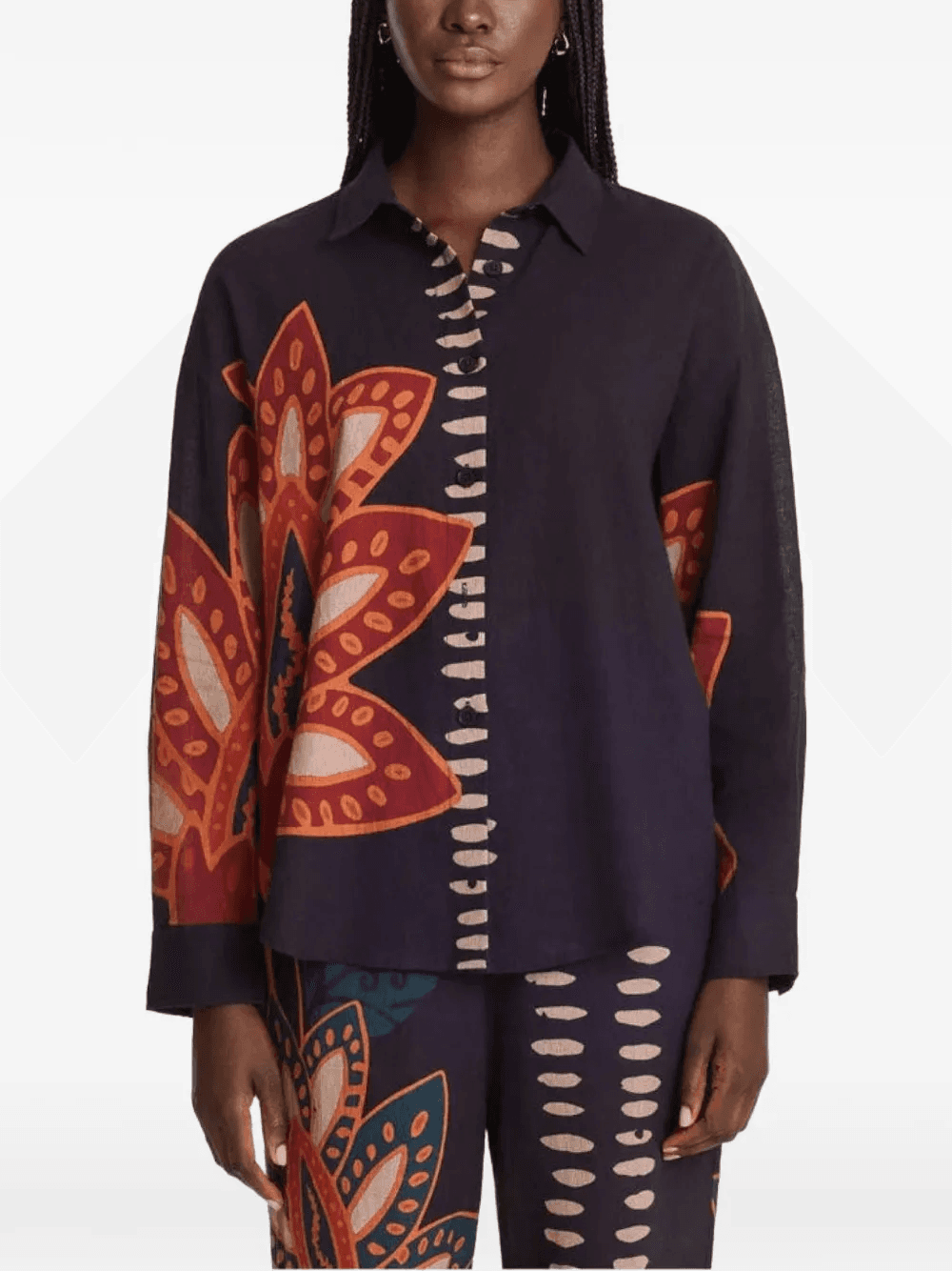 Rina graphic-print shirt - Image 1