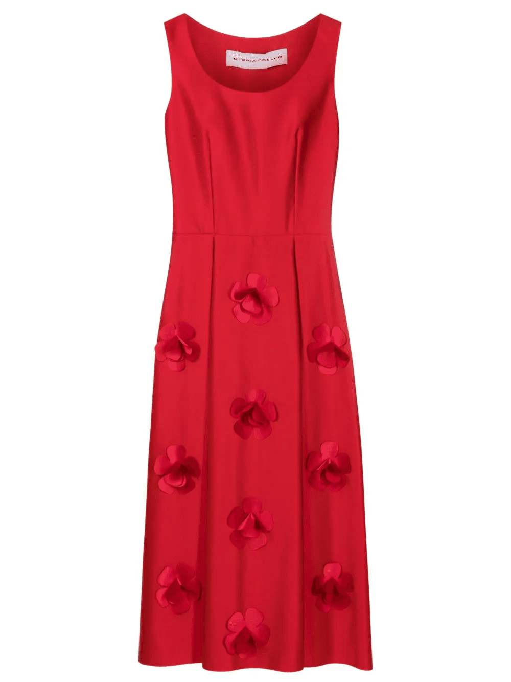50's sleeveless midi dress - Image 1