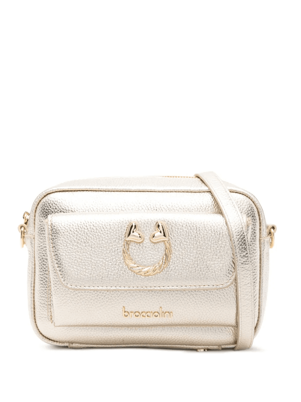 Dolly appliqué leather cross body bag - Image 1