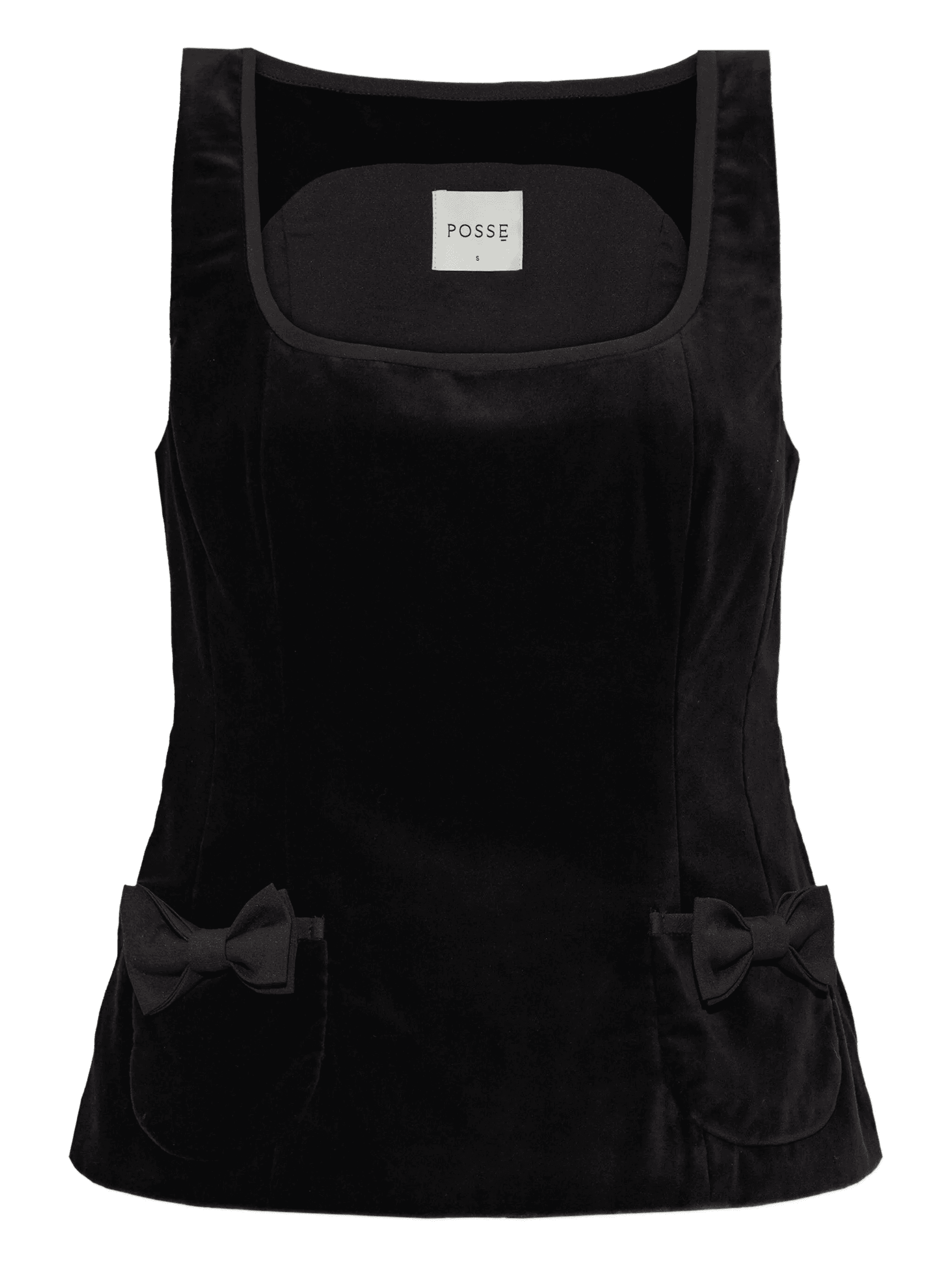 Quincy bow pocket top - Image 1