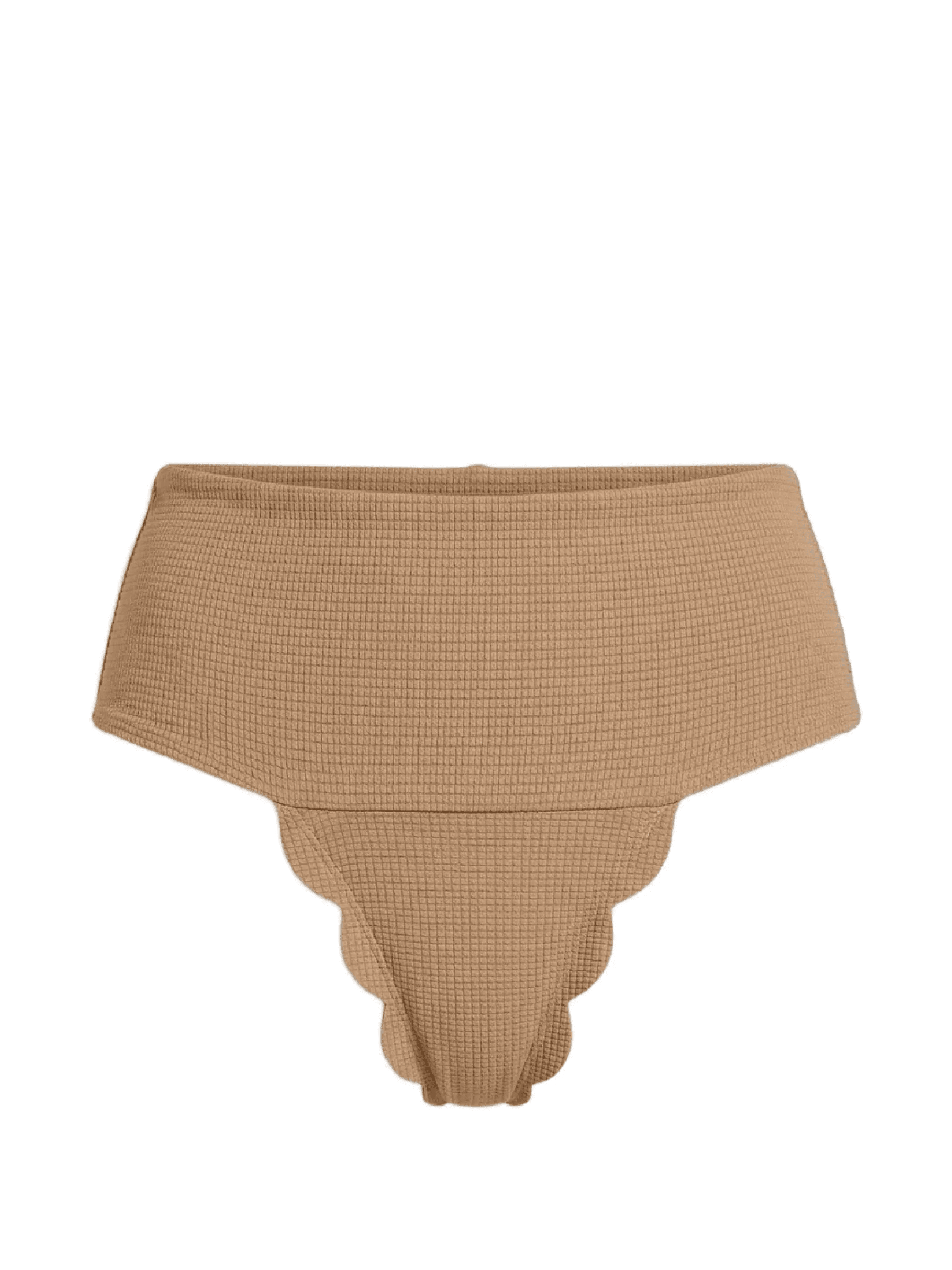 Santa Clara scallop-hem bikini bottoms - Image 1