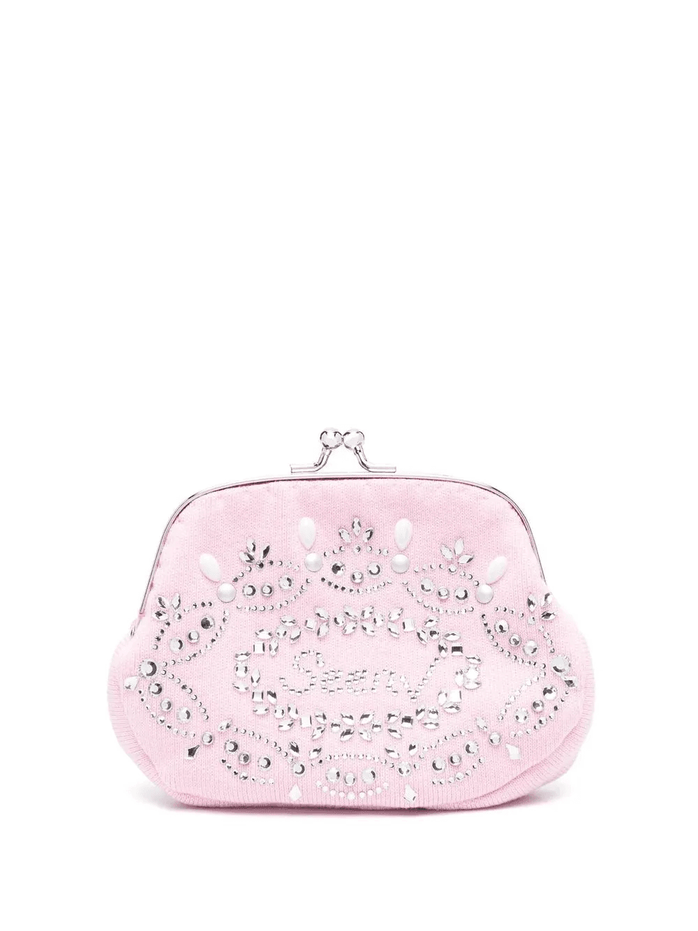 crystal-embellished twist-lock wallet - Image 1