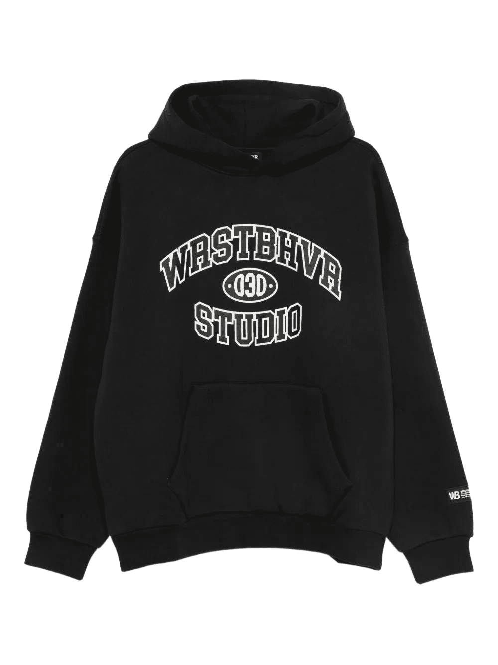 logo-print hoodie - Image 1