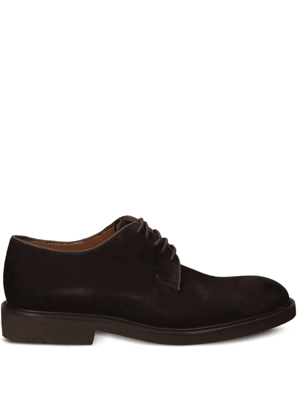 lace-up suede Derby shoes - Image 1