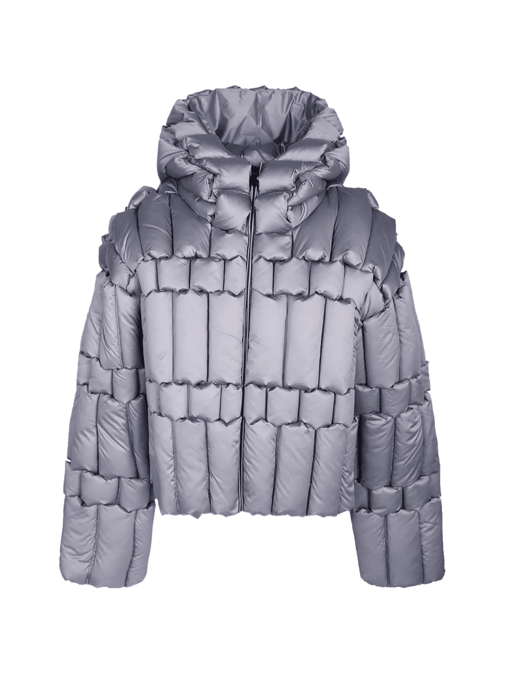 hooded padded jacket - Image 1