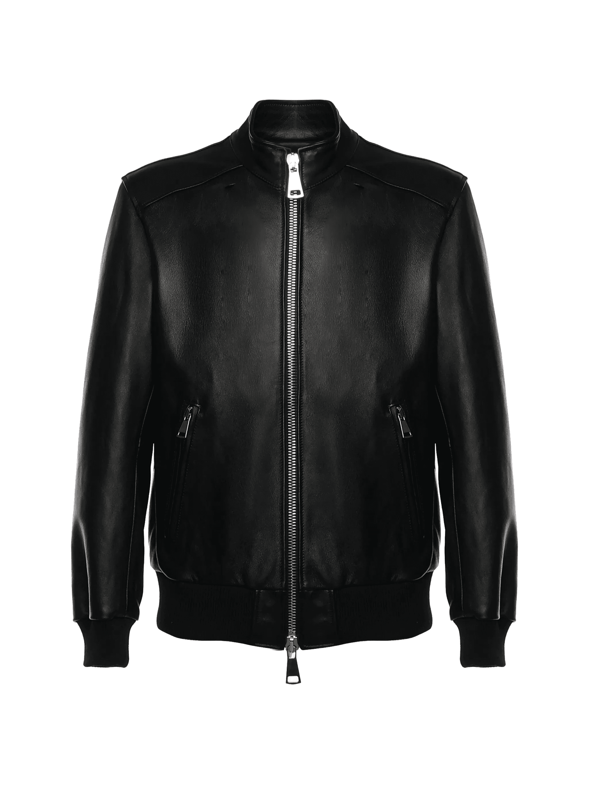 zipped nappa jacket - Image 1