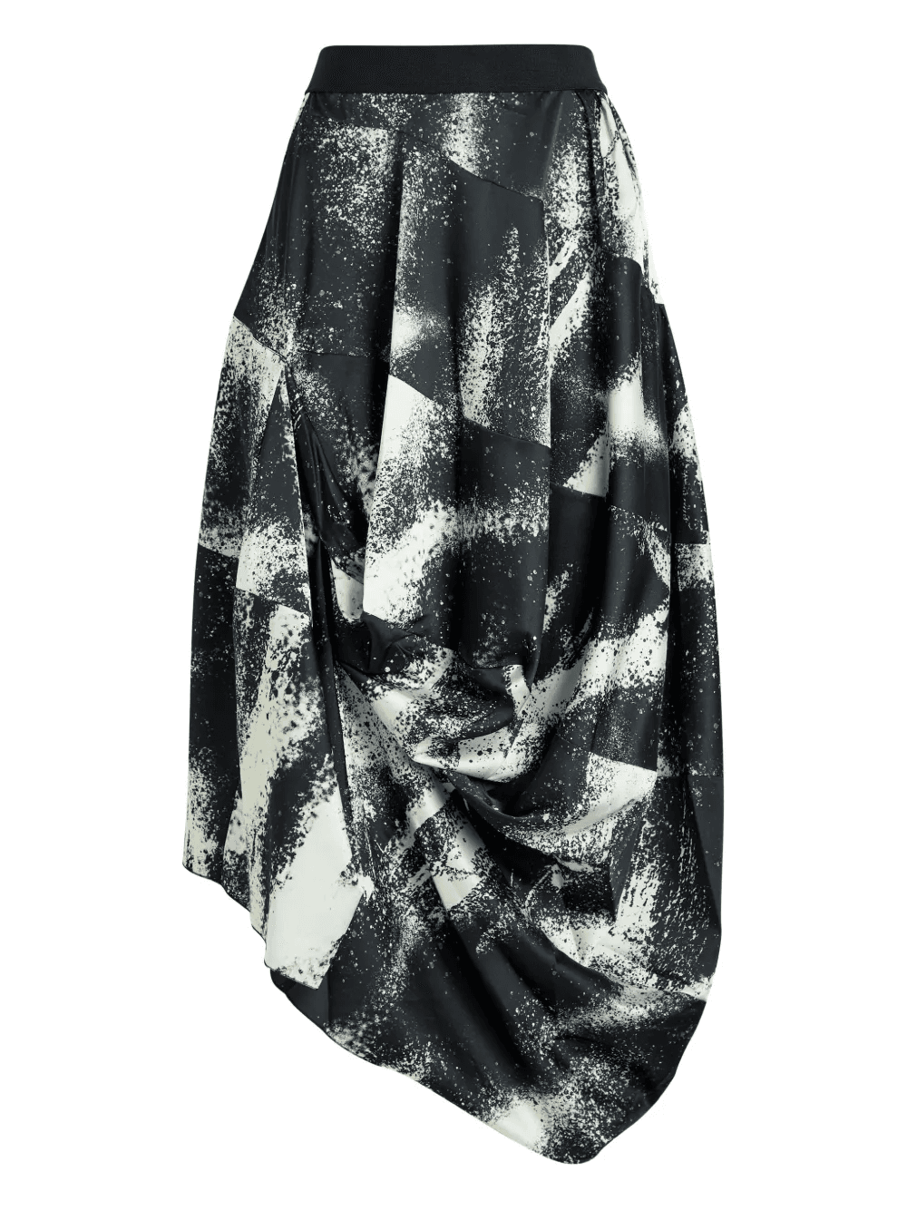 abstract-print midi skirt - Image 1