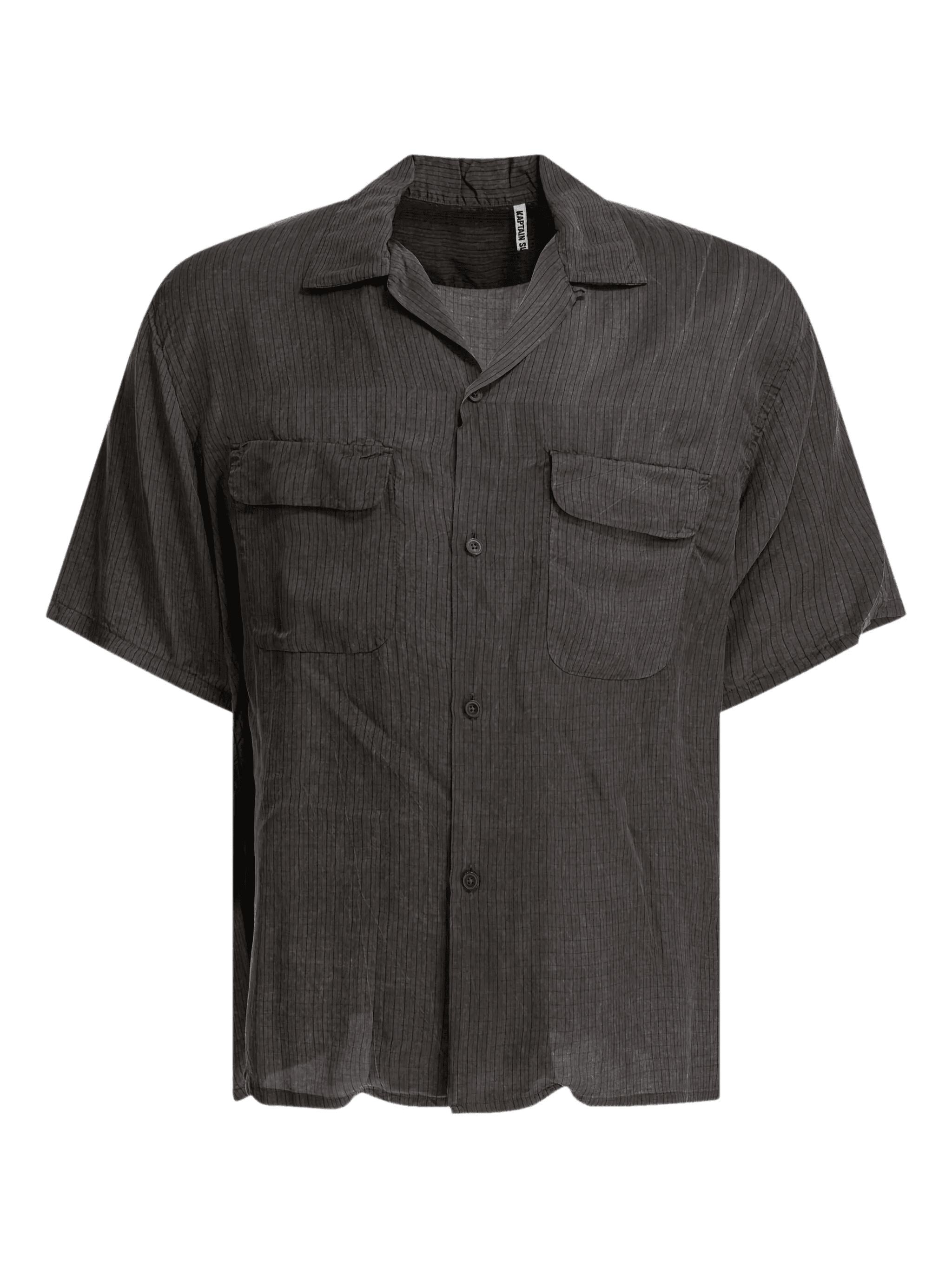pinstripe-pattern shirt - Image 1