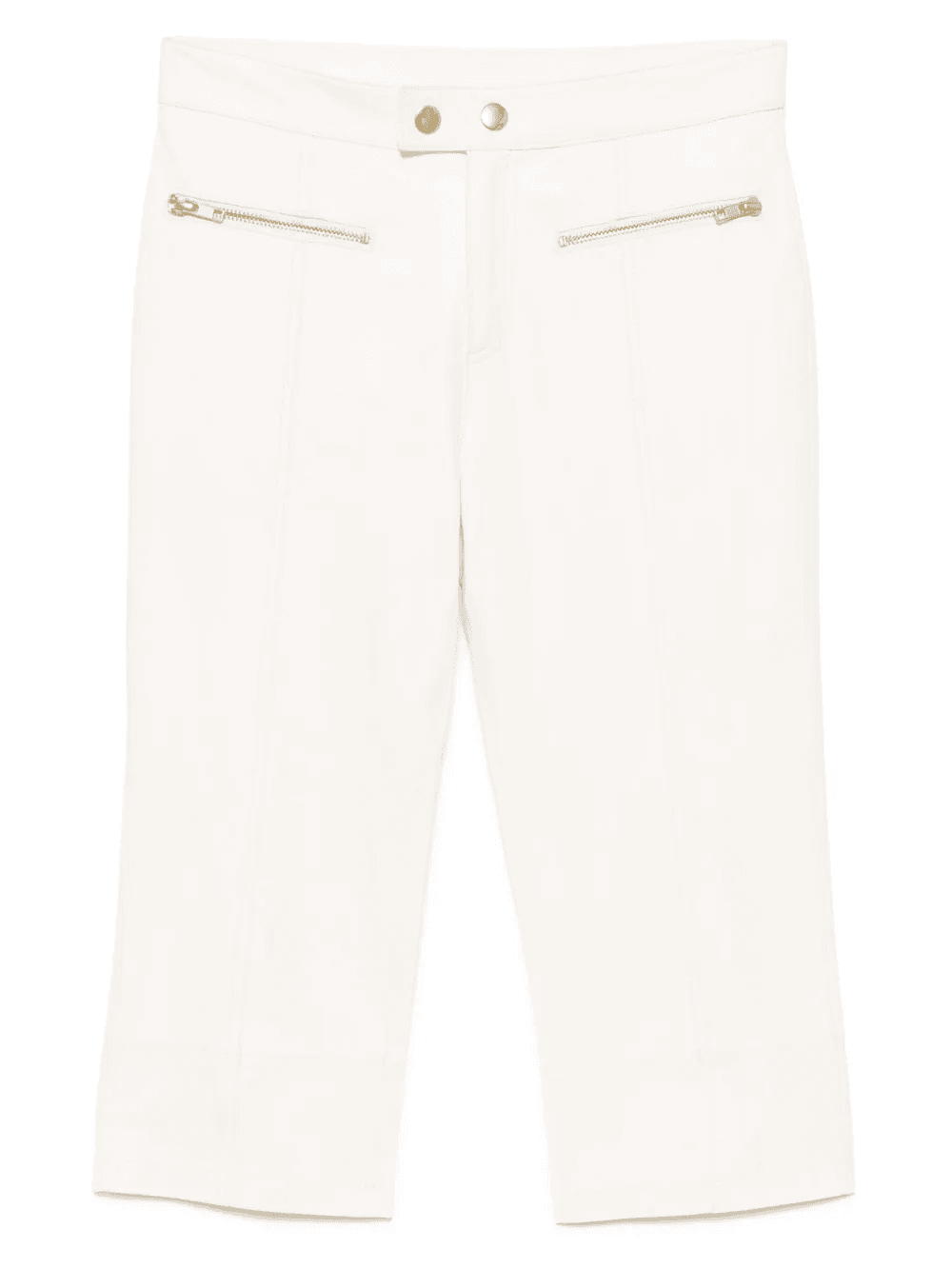 Downtown leather cropped trousers - Image 1