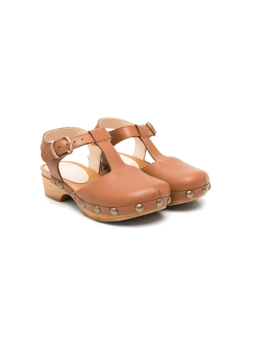 stud-detail leather sandals - Image 1