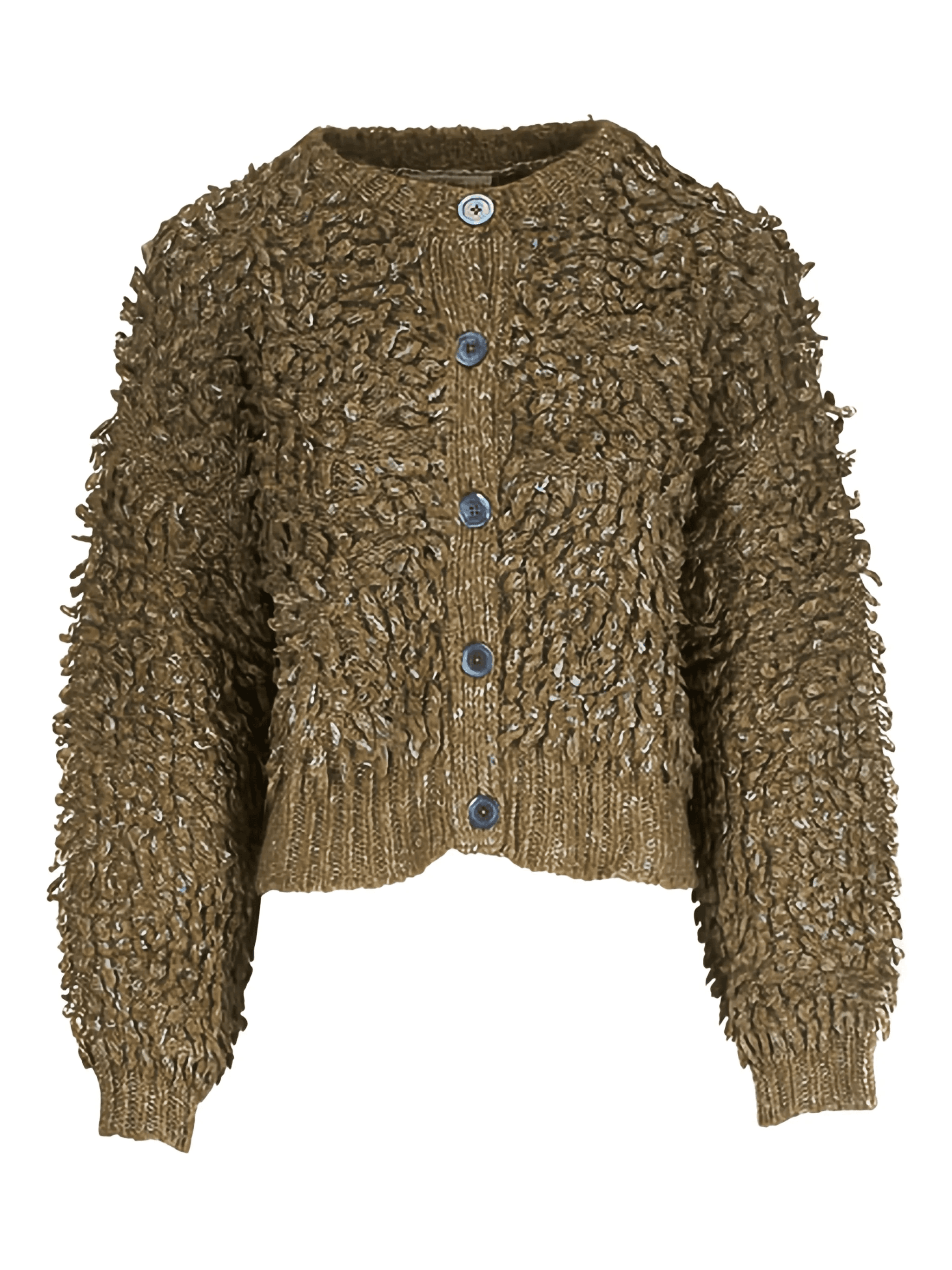 chunky-knit cardigan - Image 1