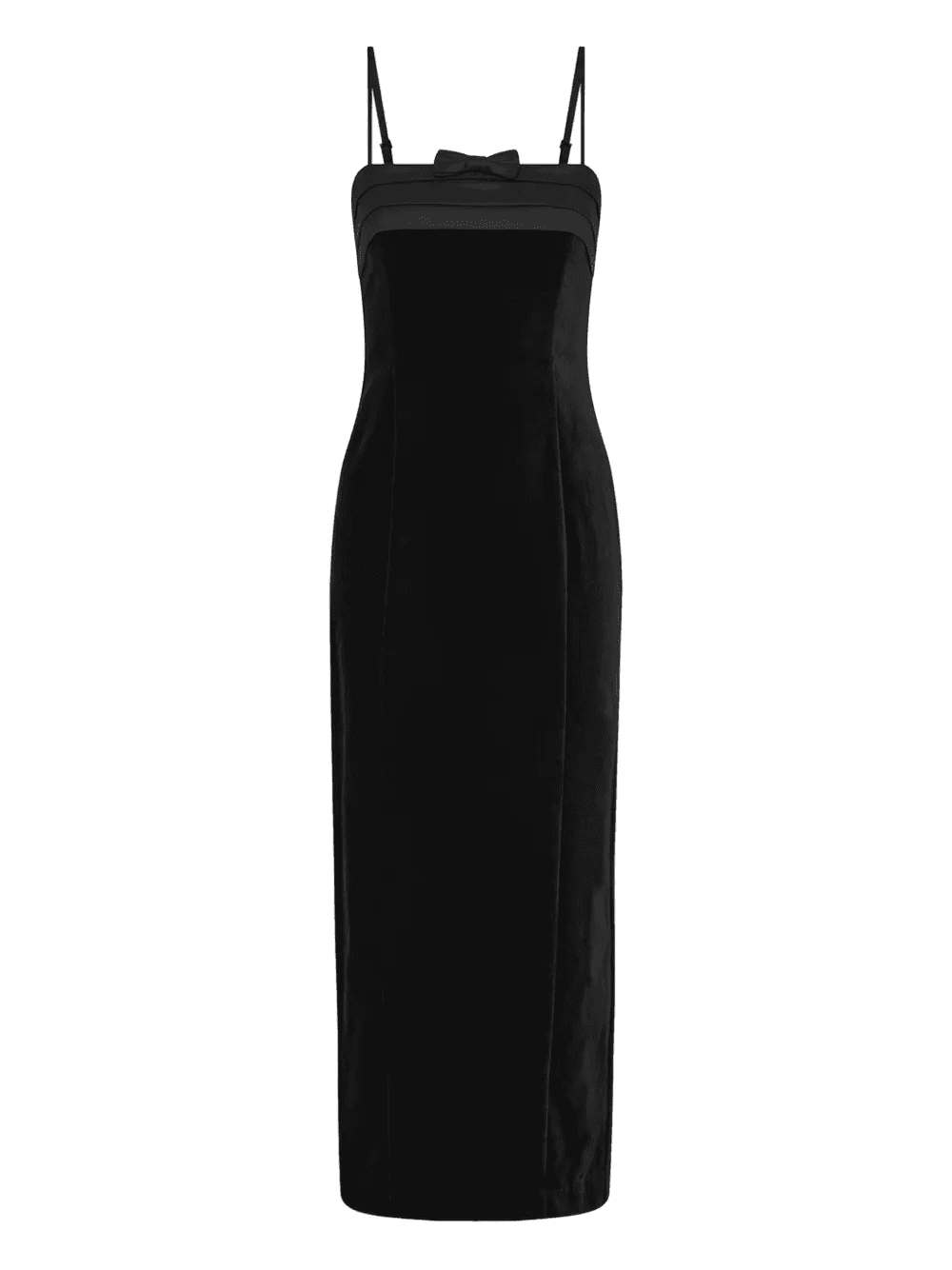 Quincy velvet midi dress - Image 1