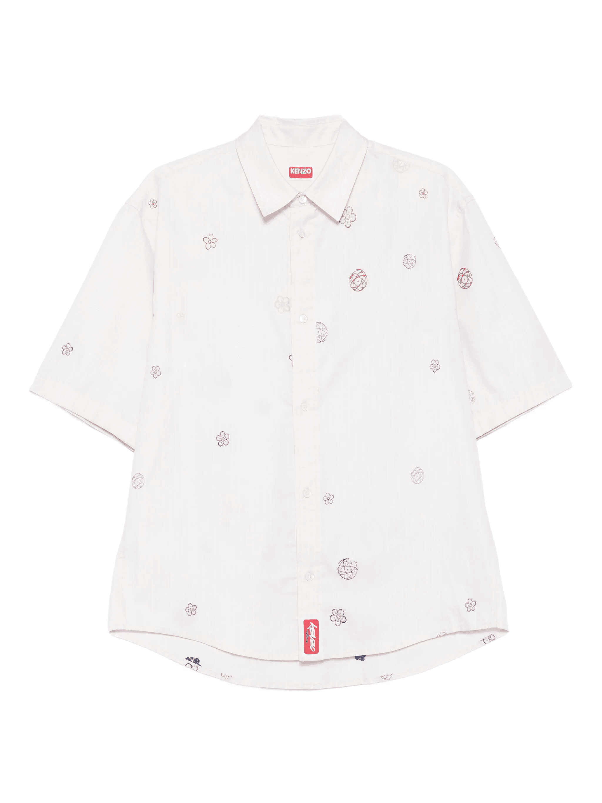 x Futura 2000 embroidered short-sleeve shirt - Image 1