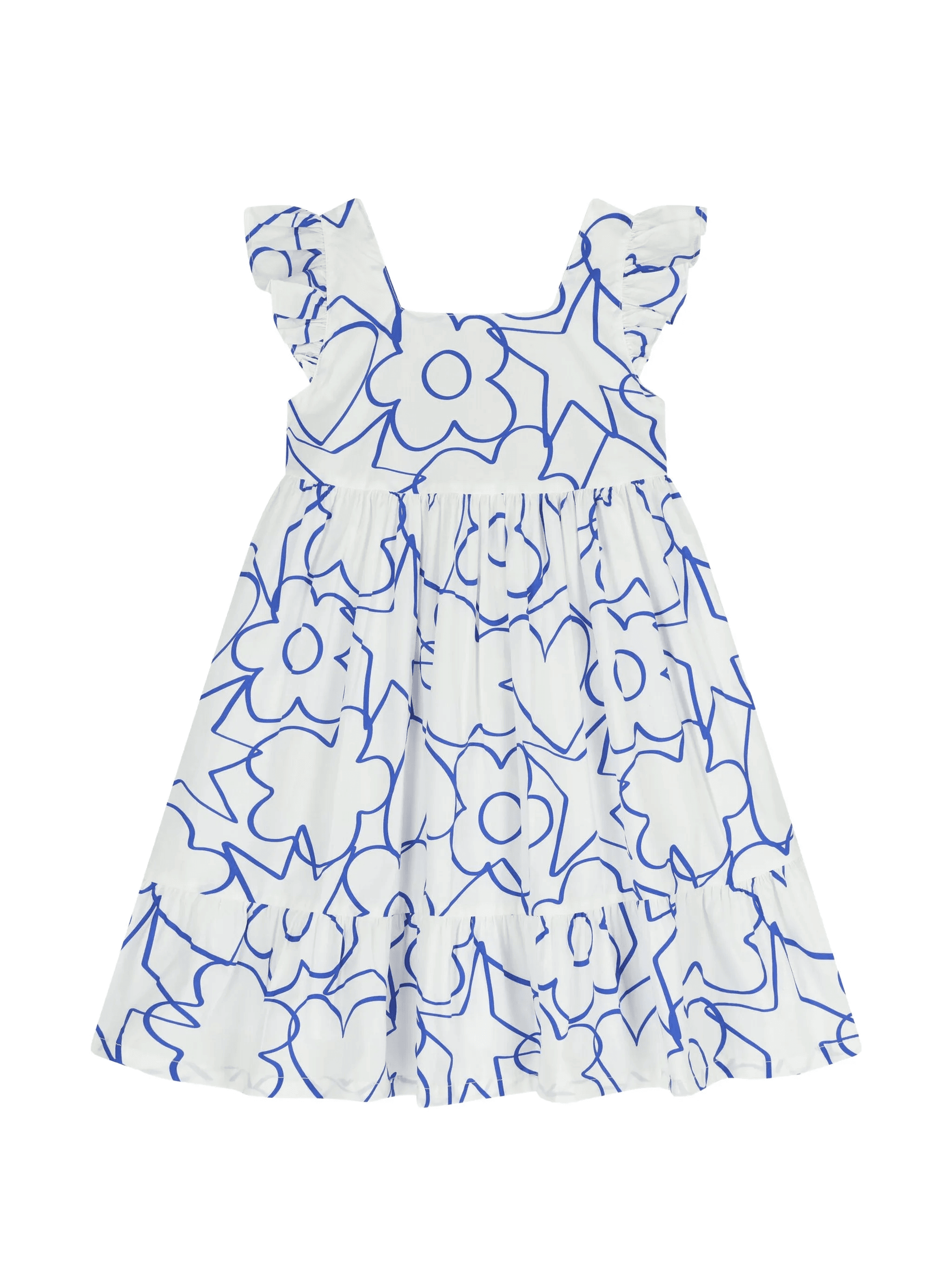 ruffled floral dress - Image 1