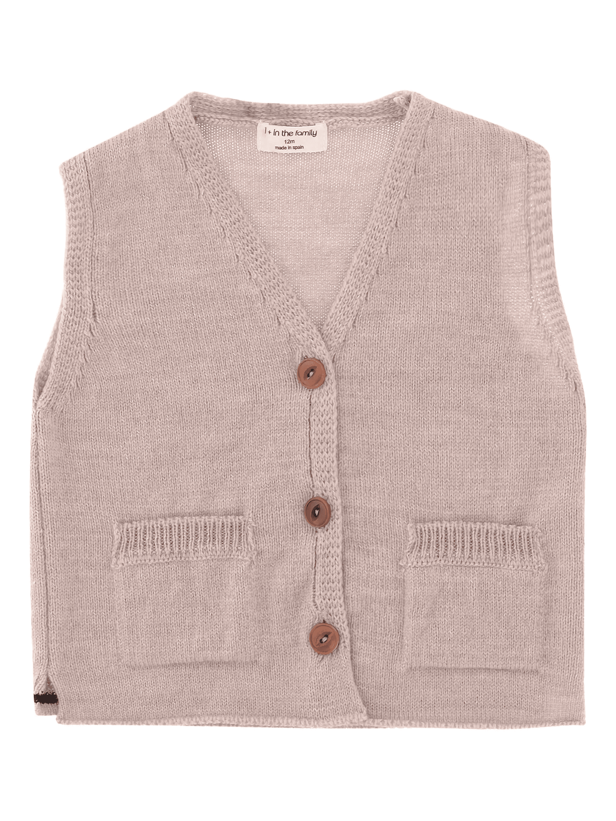 wool blend vest - Image 1