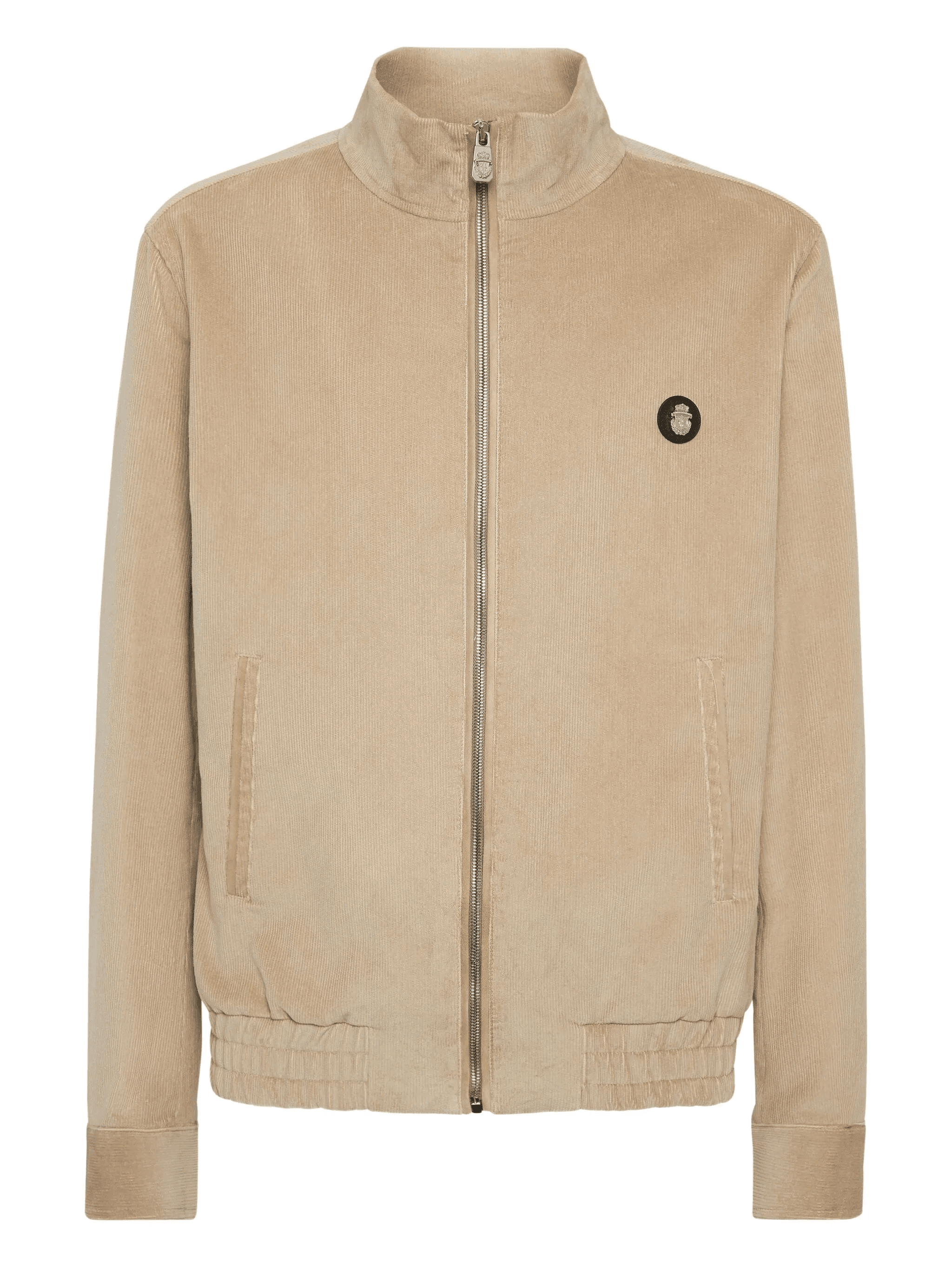 corduroy zip-up bomber jacket - Image 1