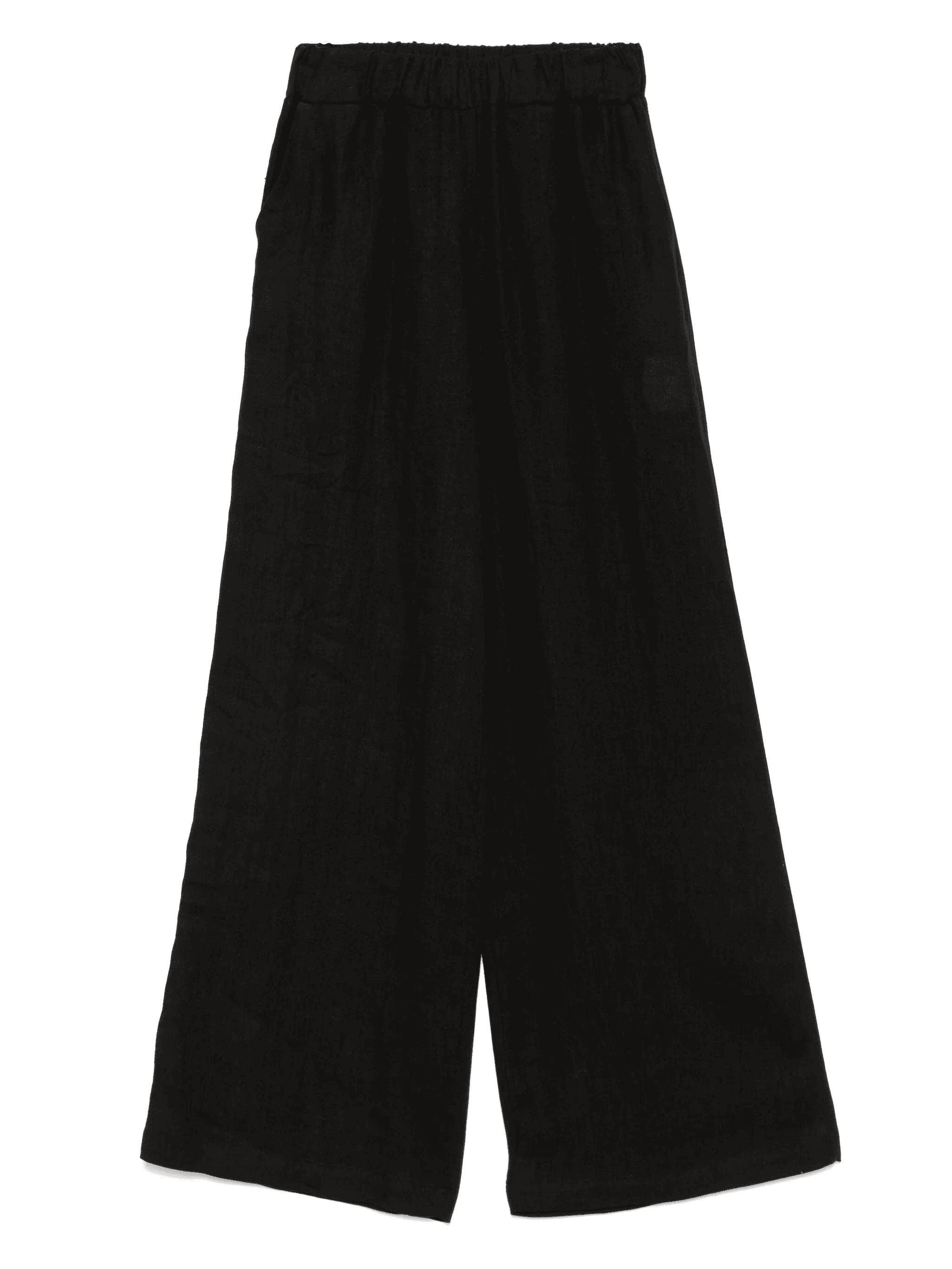 linen wide-leg trousers - Image 1